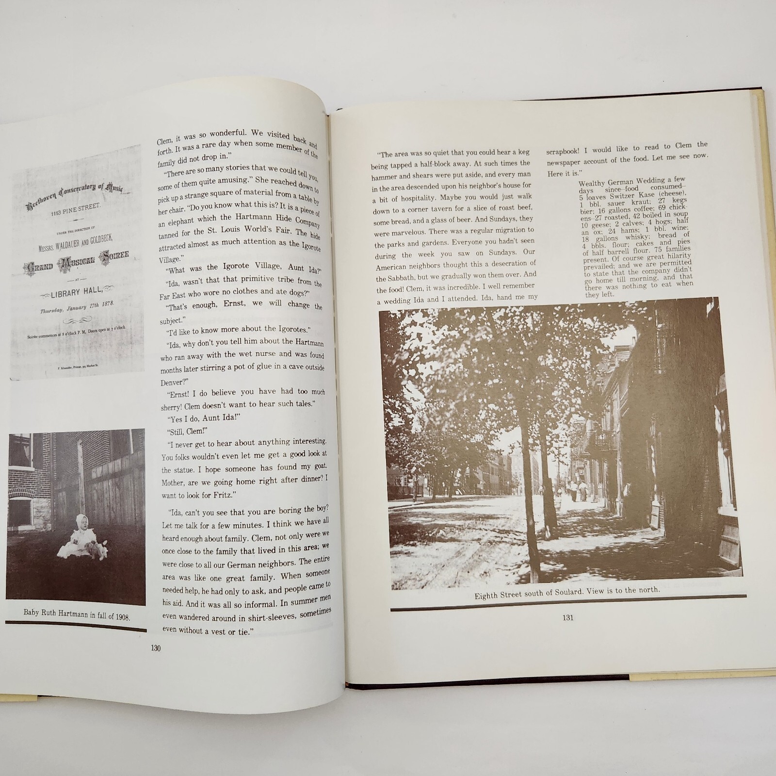 1980 vintage: Frenchtown by John Rodabough- Hardcover French Town St. Louis, Mo