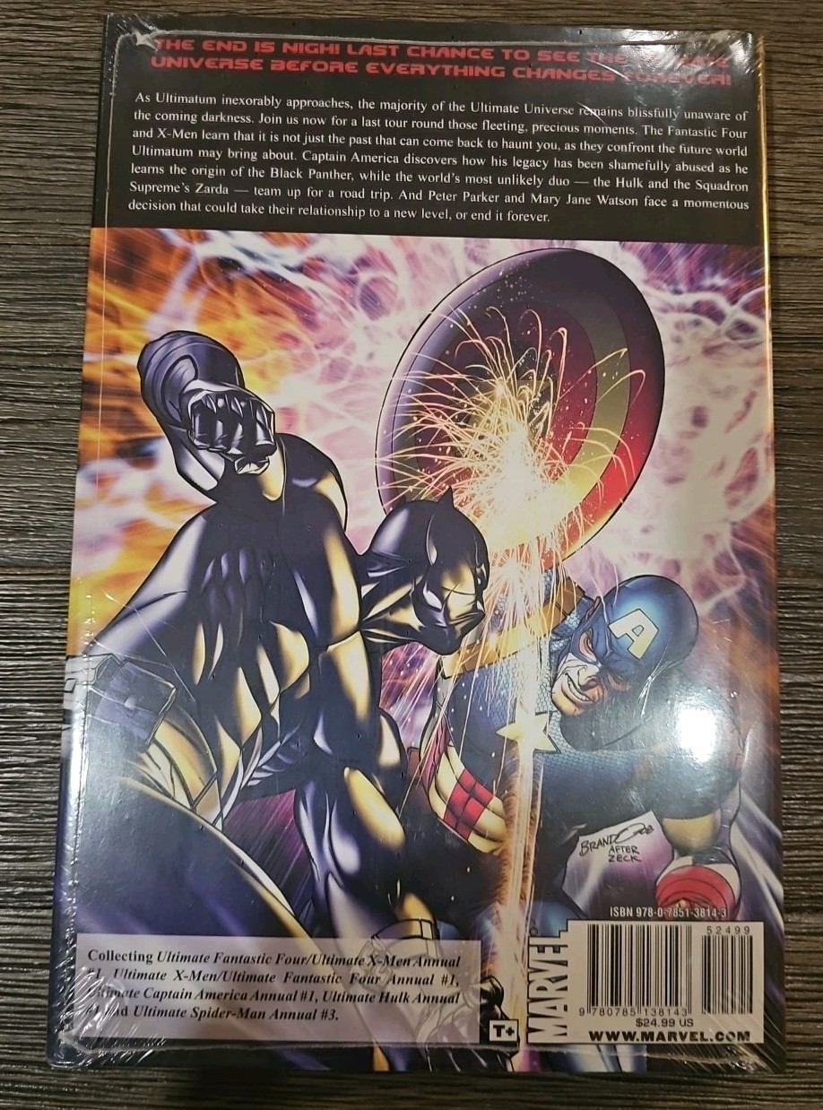MARVEL March on Ultimatum Premiere Edition Hardback with Dust Jacket