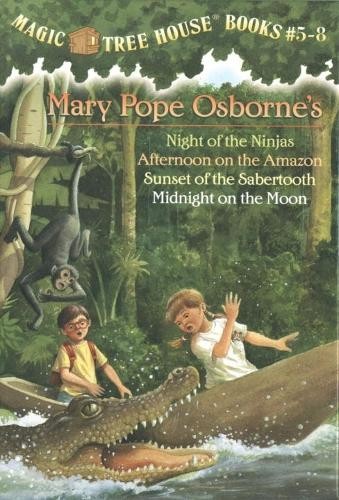 Mary Pope Osborne Magic Tree House Books 5-8 Boxed Set (Paperback)