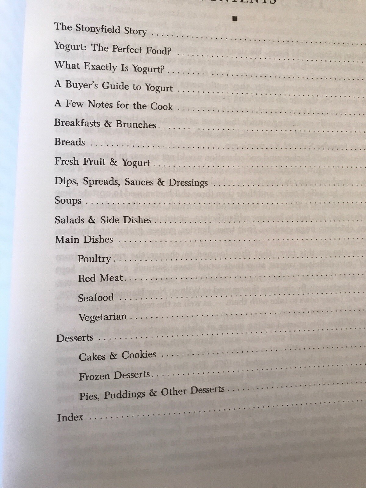 The Stonyfield Farm Yorgurt Cookbook Meg Hirshberg 223 Pages