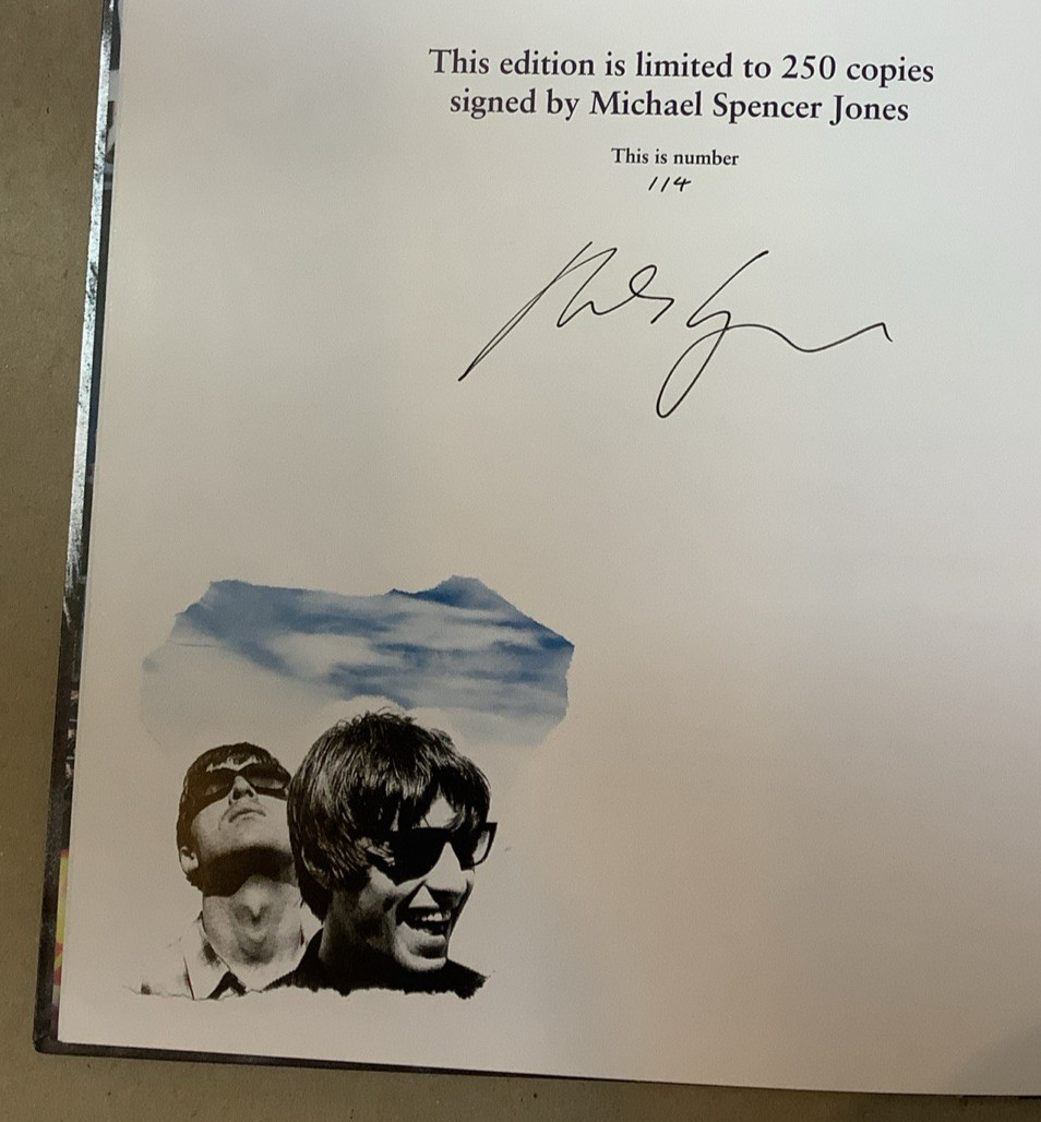 Out of the Blue: The Oasis Photographs by Michael Spencer Jones SIGNED Ltd Ed HB
