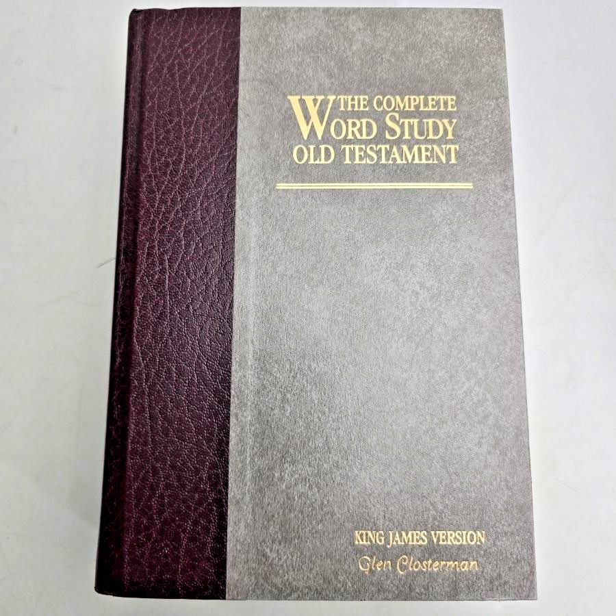 The Complete Word Study Zodhiates Old Testament KJV AMG HB Bible Study HC Book