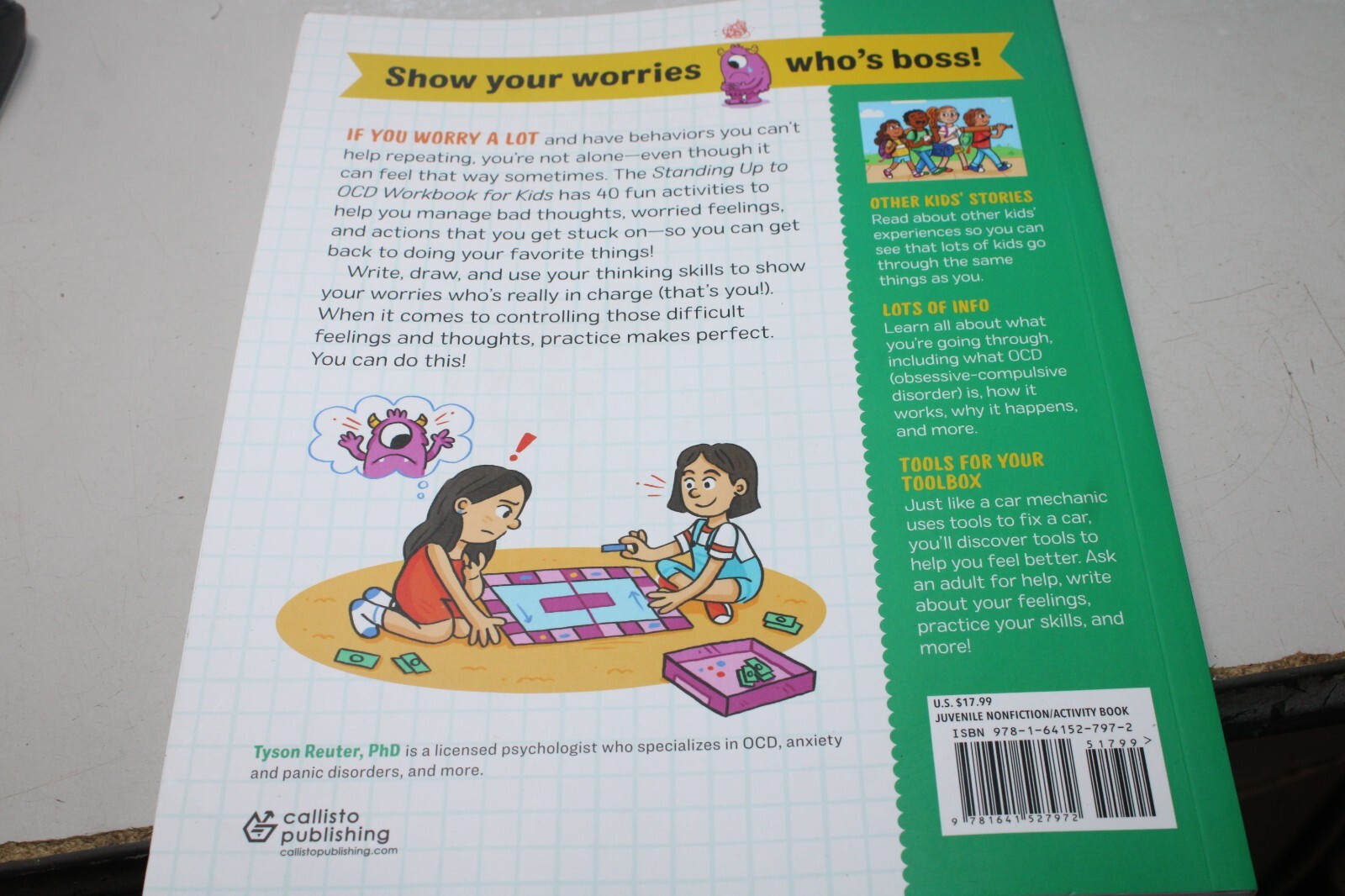 Health and Wellness Workbooks for Kids Ser.: Standing up to OCD Workbook for…
