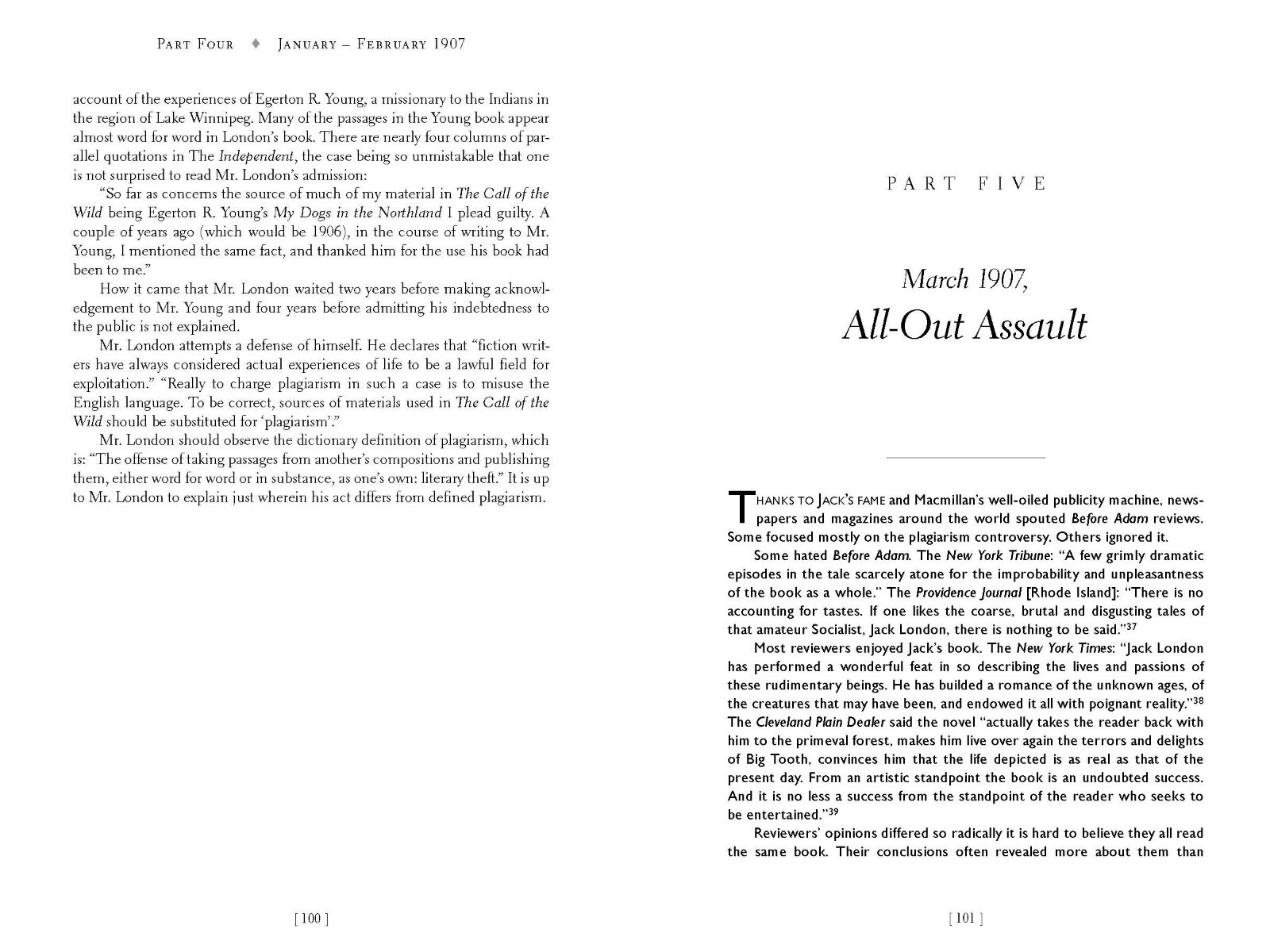 Brand new unread copy JACK LONDON’S BEFORE ADAM BATTLES “It’s a stunner.”