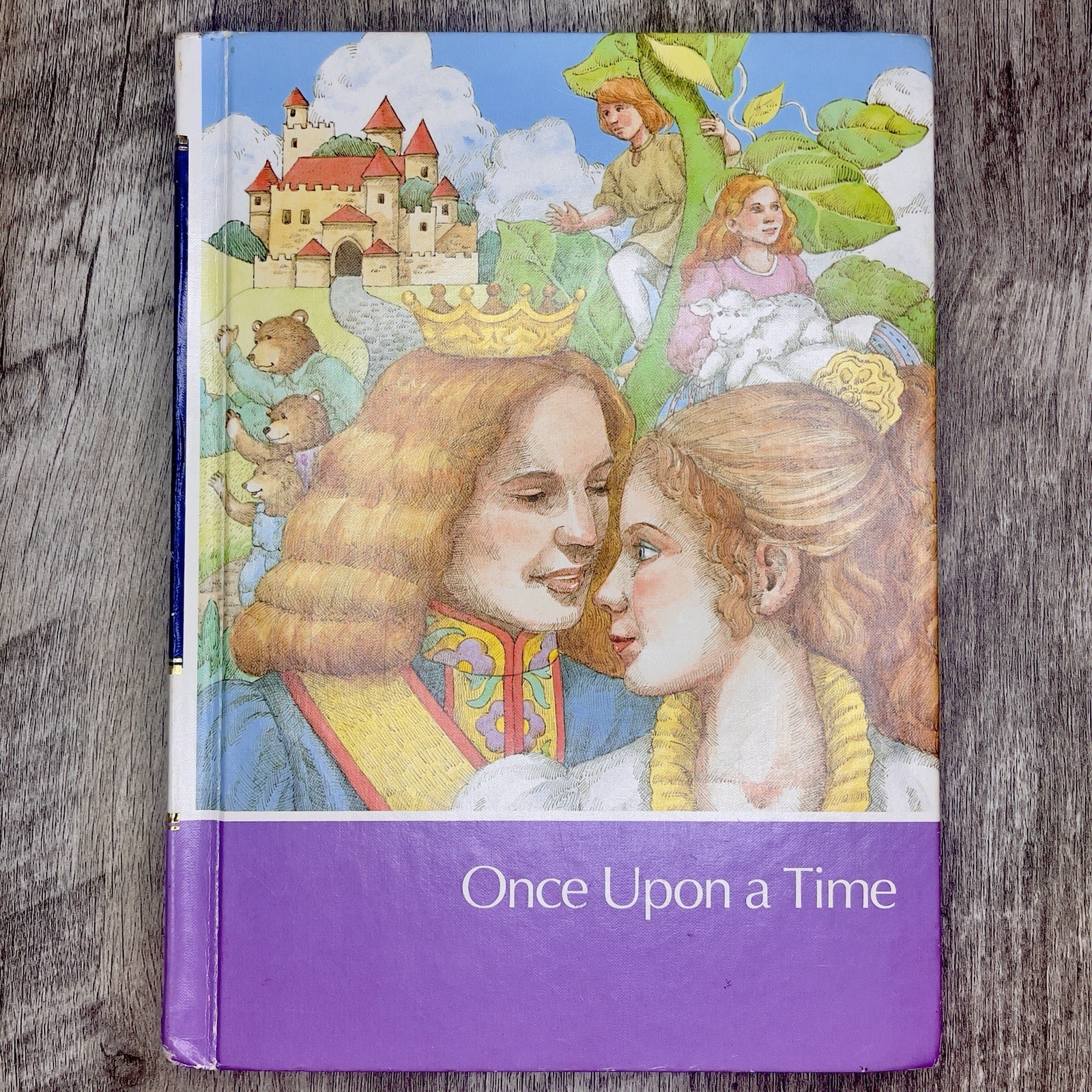 VTG Childcraft Once Upon A Time Volume 1 World Book Inc Hardcover 1993 How & Why