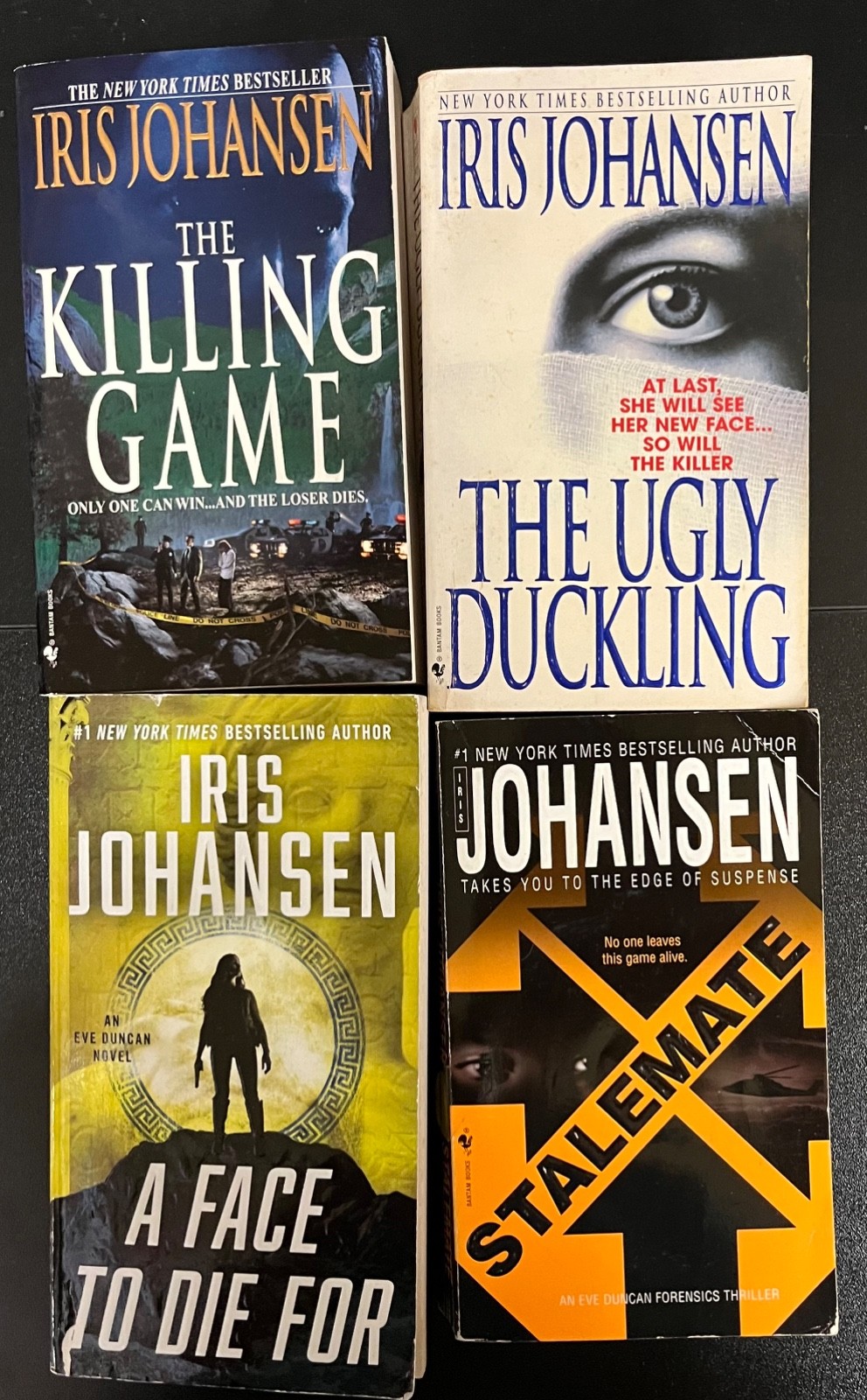 Iris Johansen lot of 11 includes Final Target, Hunting Eve, The Golden Barbarian