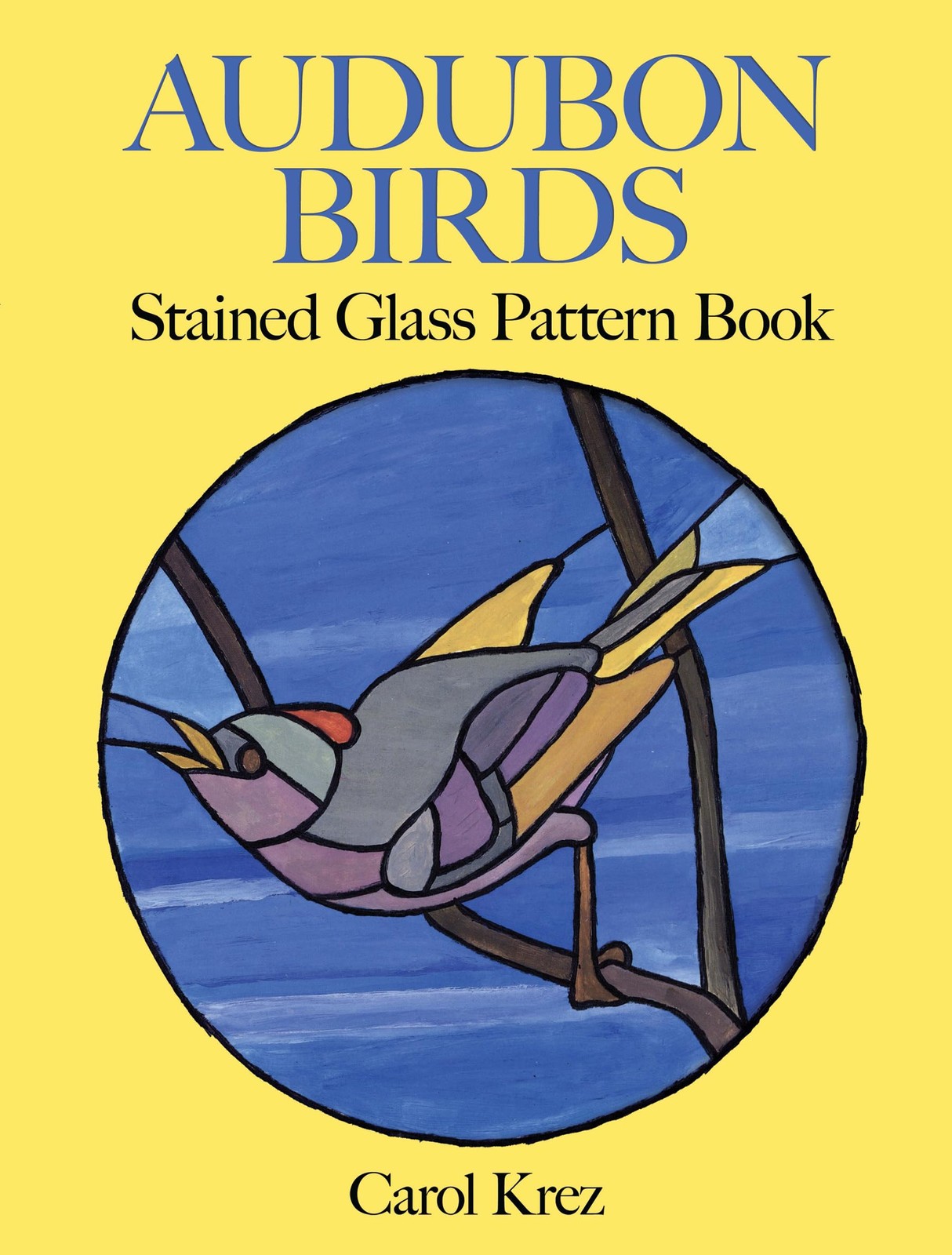 Audubon Birds Stained Glass Pattern Book (Dover Crafts: Stained Glass)