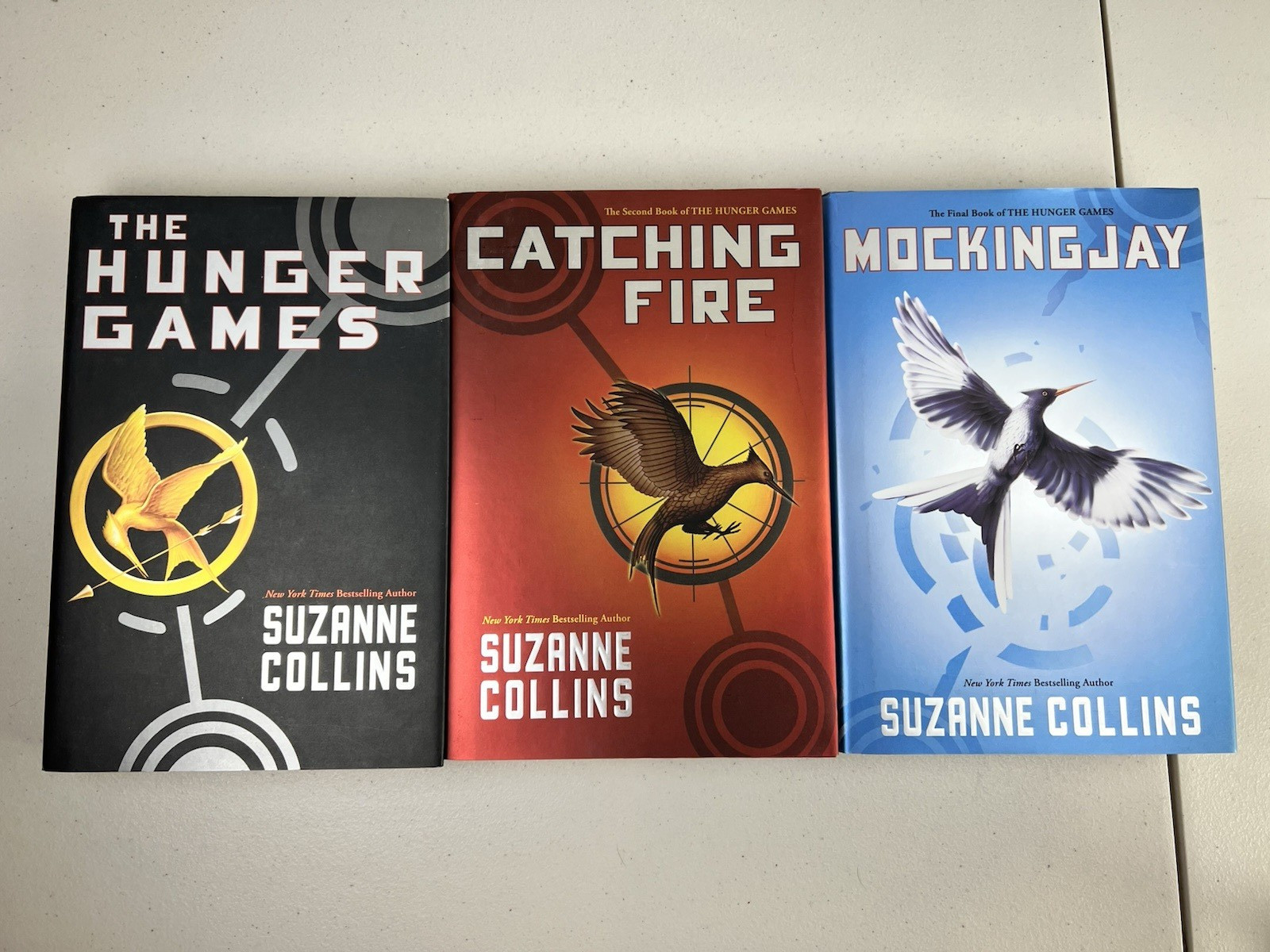 The Hunger Games Trilogy Box Set (3) 1st Edition Hardcover Suzanne Collins 2008