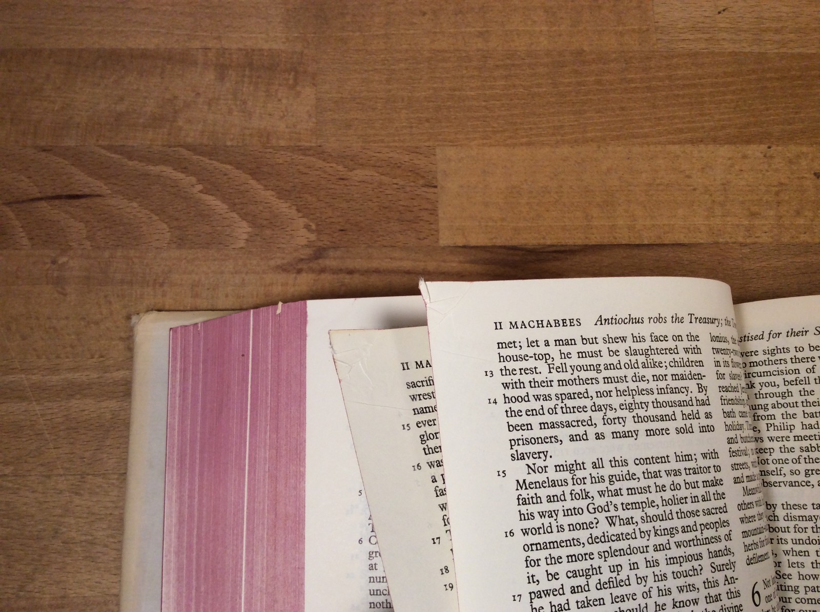 The Holy Bible, Translated From Latin Vulgate, Knox, Family Edition, 1954 HCDJ