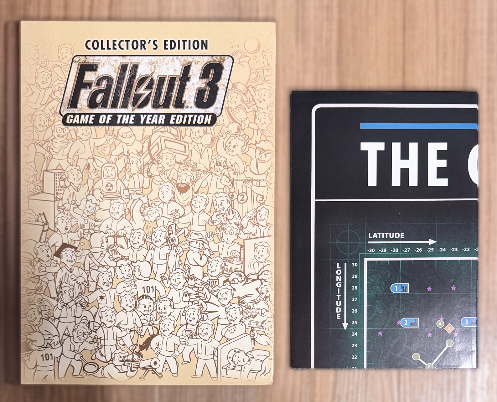 FALLOUT 3 Game of the Year Limited Collector’s Edition Guide Book Complete w Map