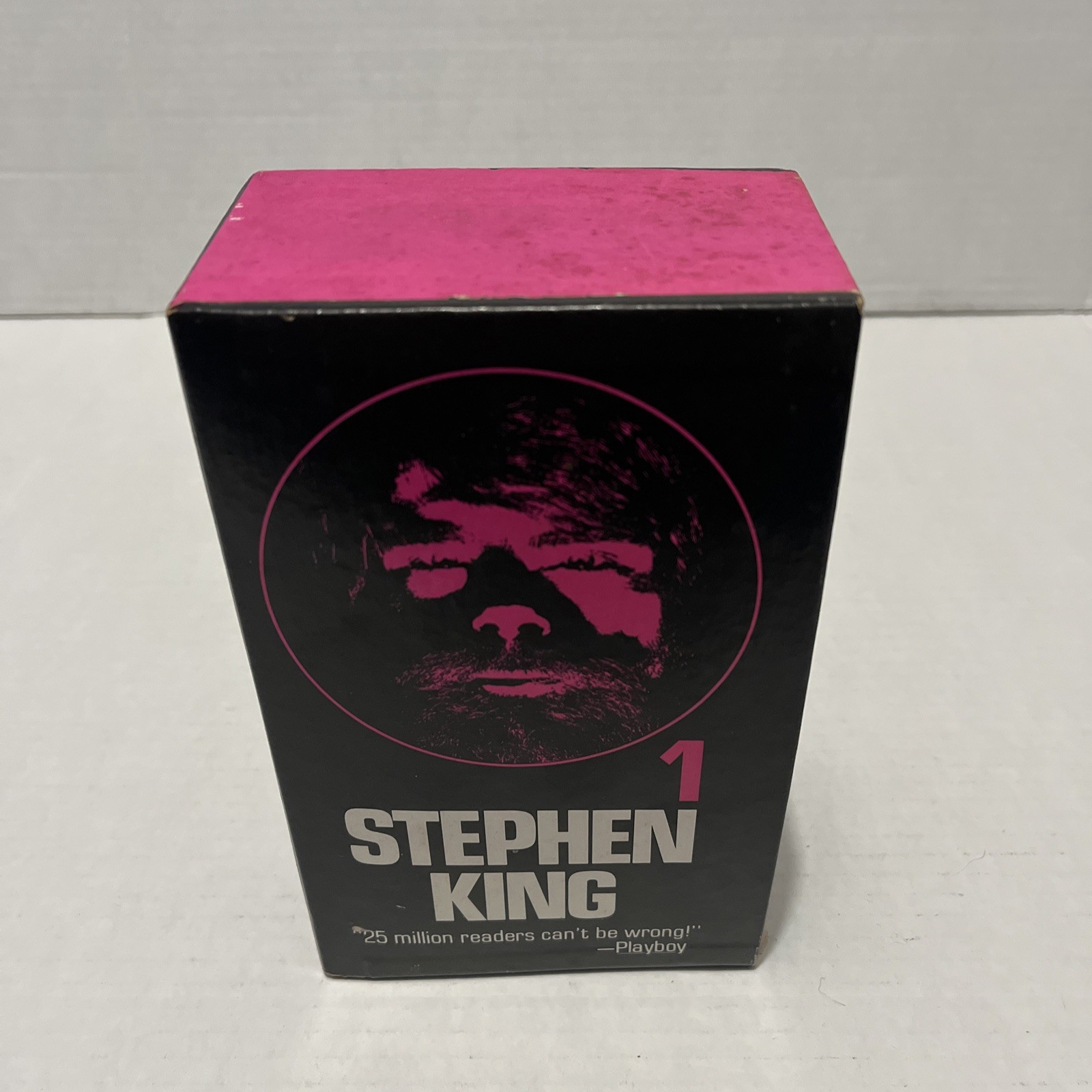 Vintage Stephen King Signet Gift Pack Box Set Cujo Carrie Horror Paperback