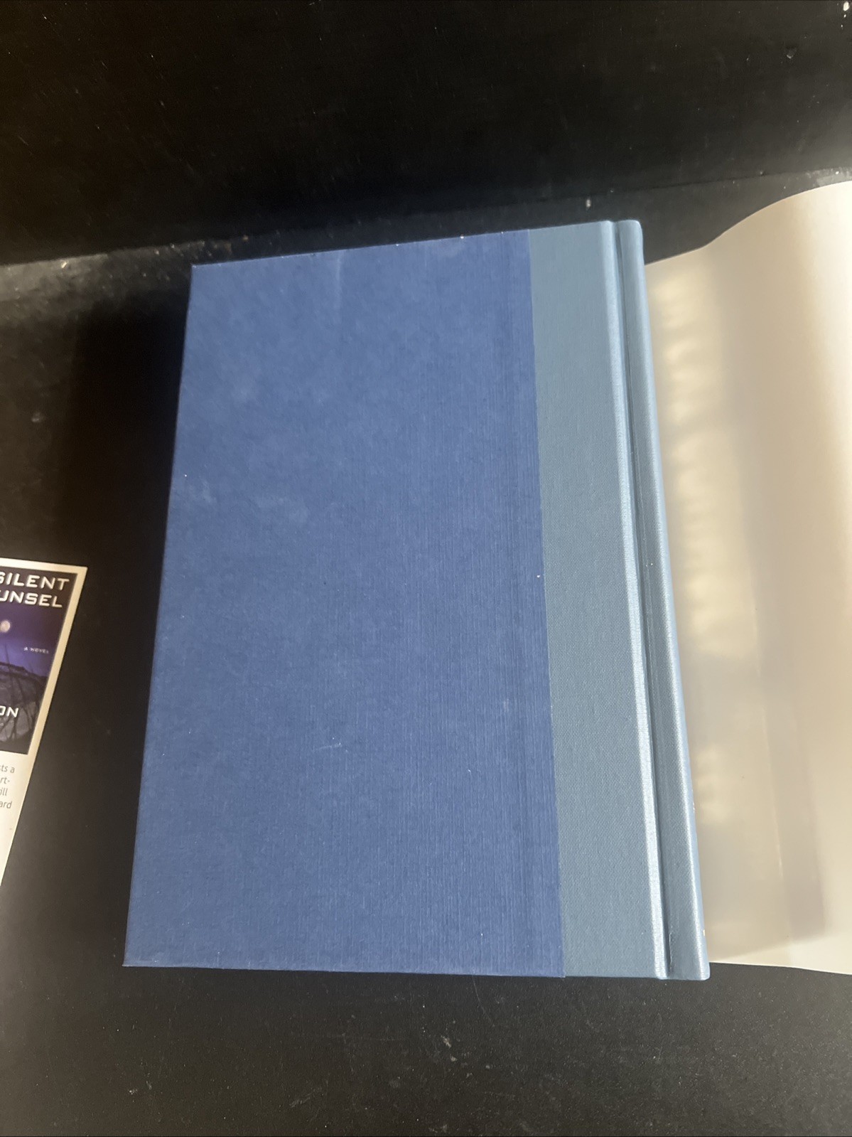 SIGNED 1st Edition Silent Counsel Hardcover by Ken Isaacson HC DJ Thriller Novel