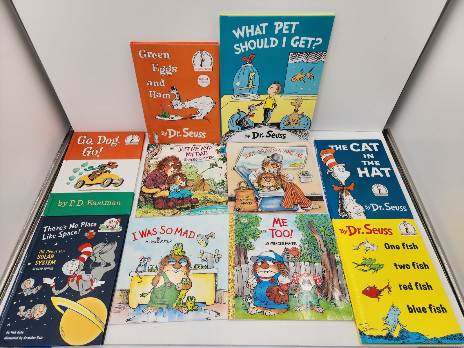 Lot of 10 Beginner Children’s Books – HC/PB Mix – Dr. Suess & Little Critter