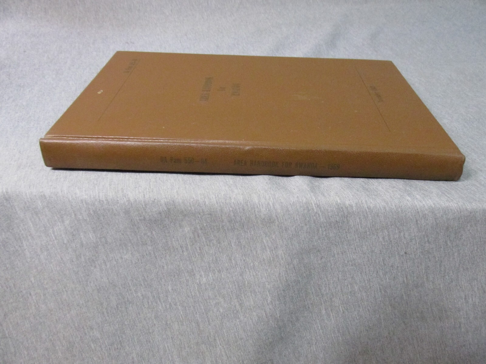 AREA HANDBOOK FOR RWANDA 11/1969 DA PAM 550-82 Hardback