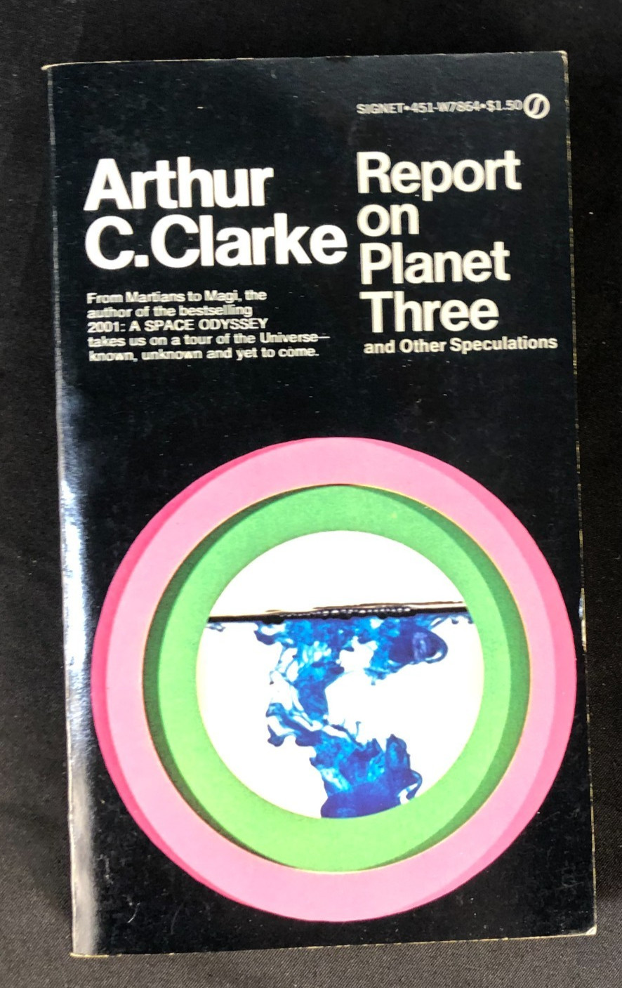 Arthur C. Clarke Vintage Paperback Book Lot of 4 2010 Odyssey Two Earthlight