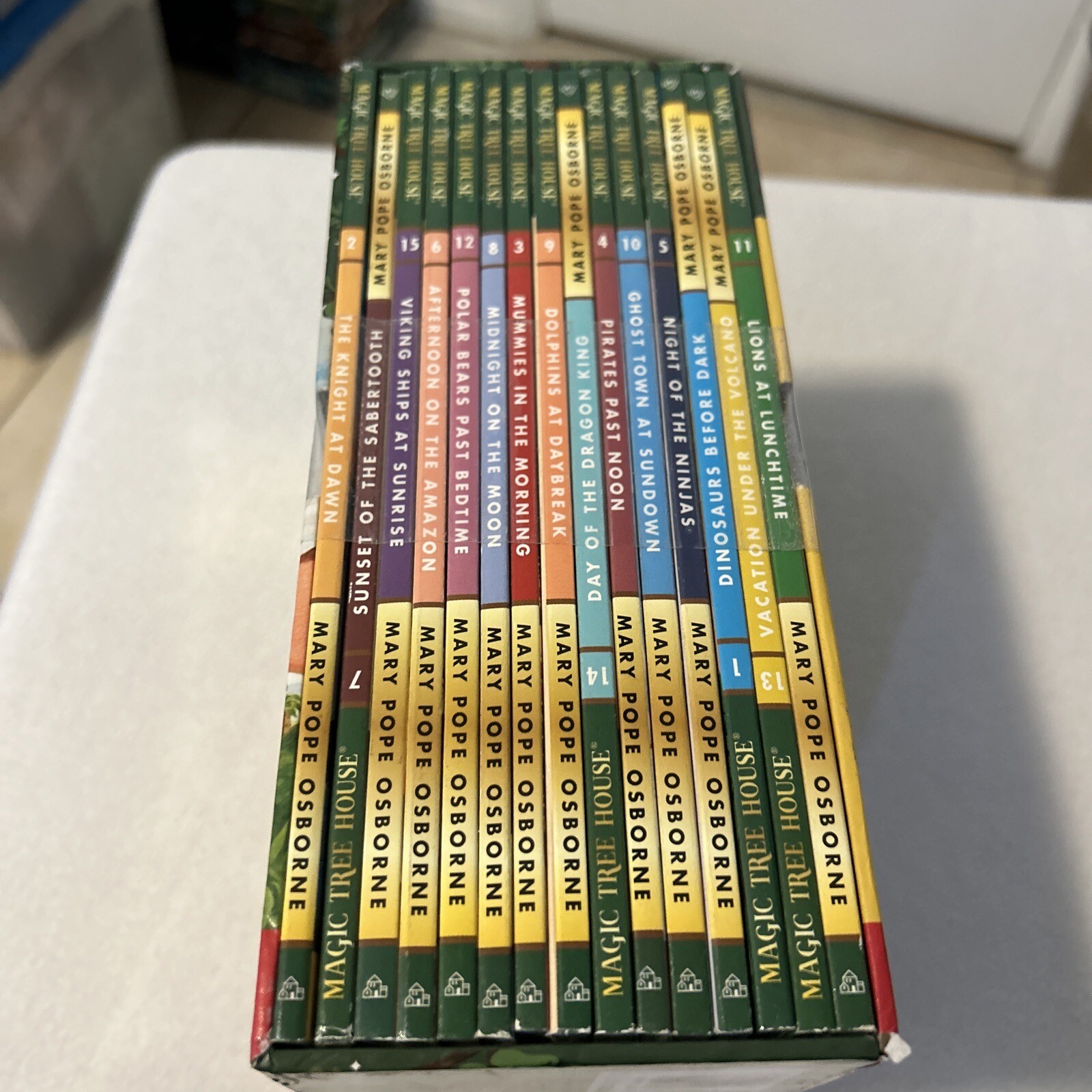Magic Tree House Boxed Set, Books 1-15 – Paperback Bunko – GOOD