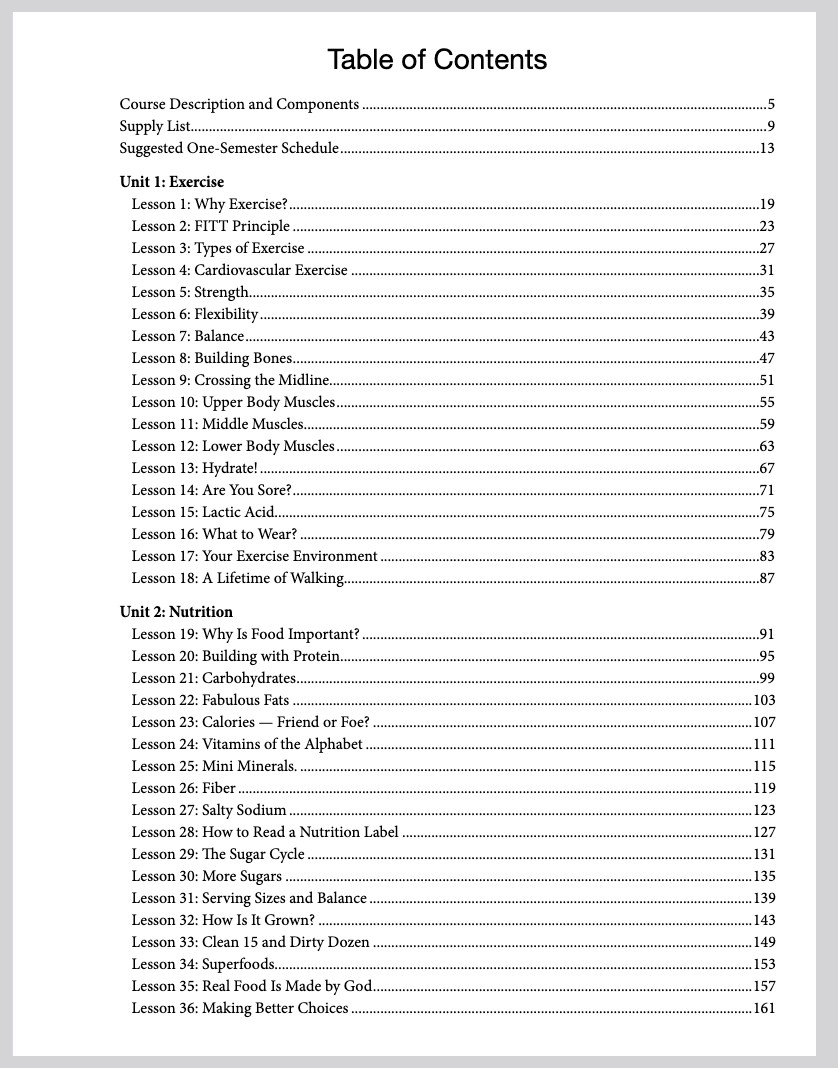 Masterbooks LIVING HEALTHY 4th 5th or 6th Grade Health curriculum MB homeschool
