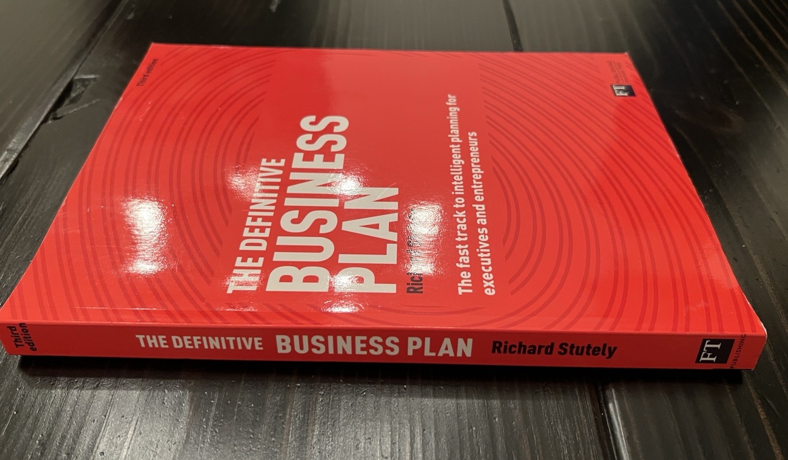 THE DEFINITIVE BUSINESS PLAN by Richard Stutely 2012 Paperback 3rd Edition