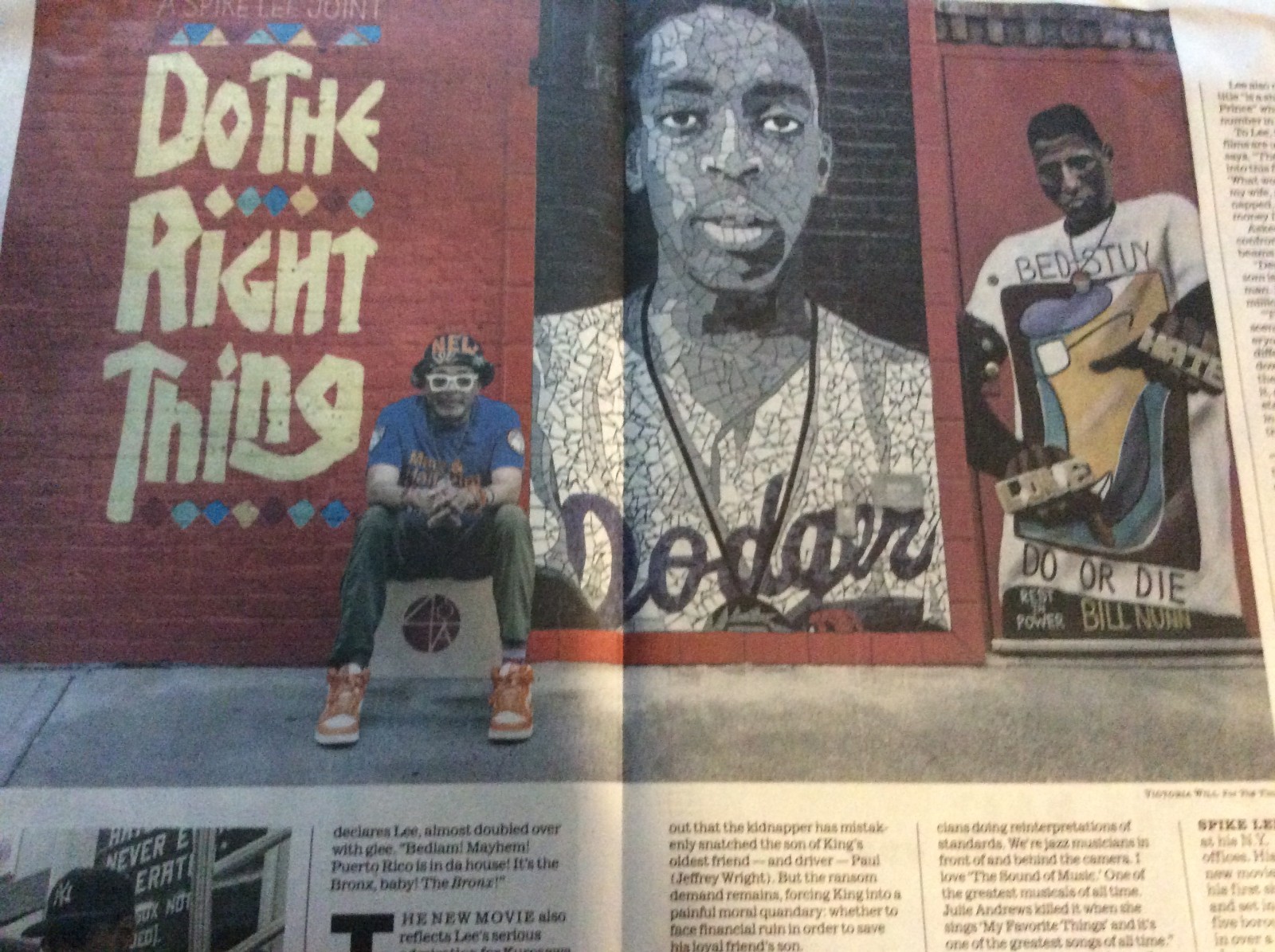 LA TIMES ENTERTAINMENT AUGUST 10 2025 SPIKE LEE BAILEY ZIMMERMAN WASHINGTON