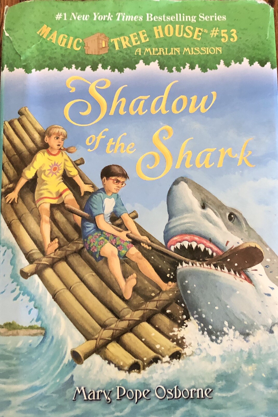Shadow of the Shark Hardcover Childrens Book Mary Pope Osborne Magic Tree House