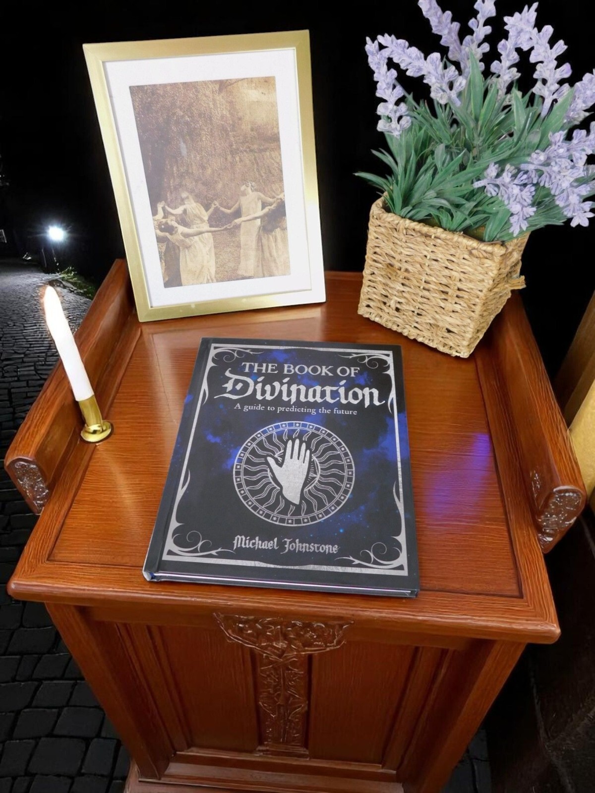 The Book Of Divination Michael Johnstone Guide To Predicting The Future Hardcove