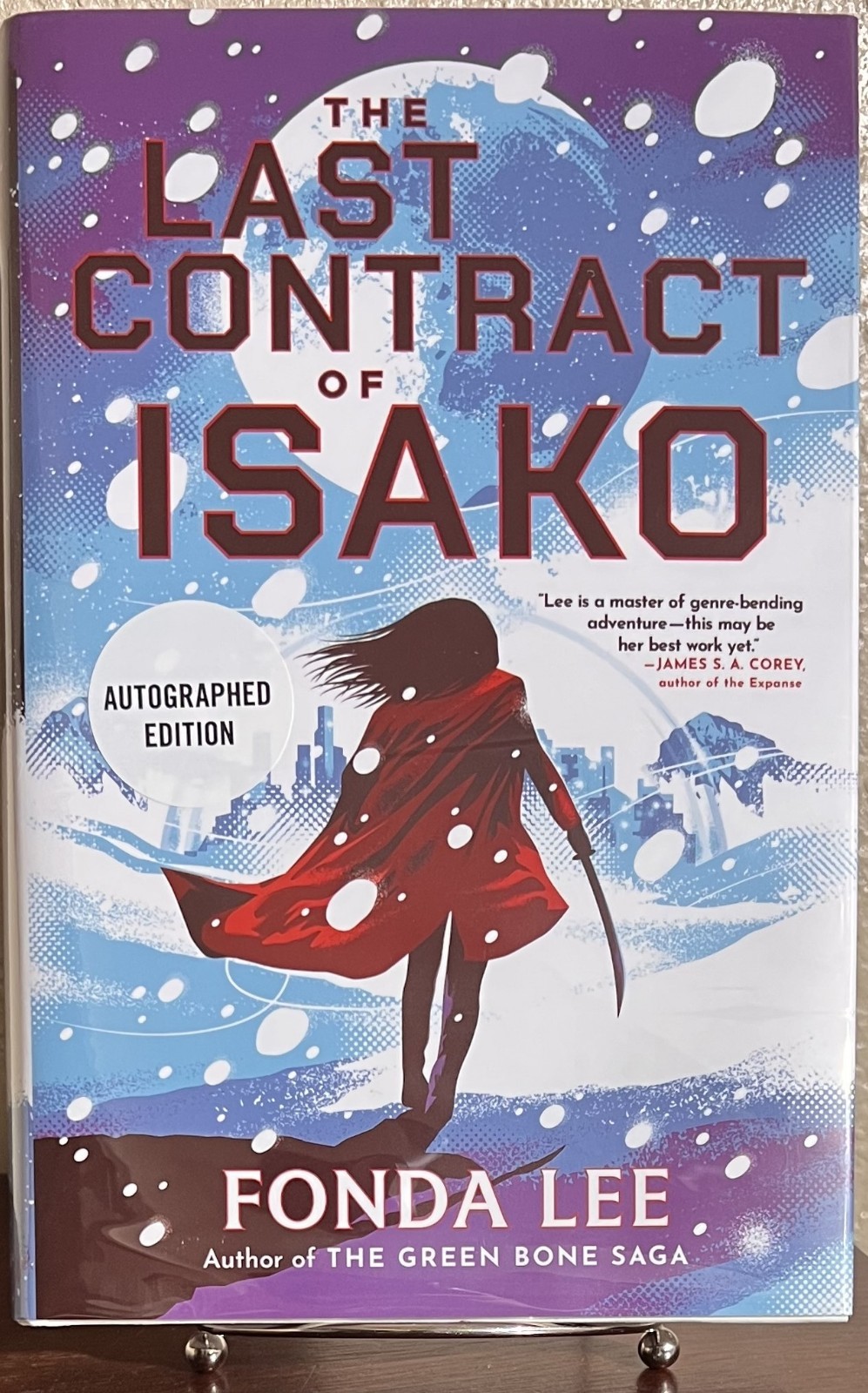 SIGNED ~ THE LAST CONTRACT OF ISAKO by Fonda Lee (2026, Hardcover) 1st/1st