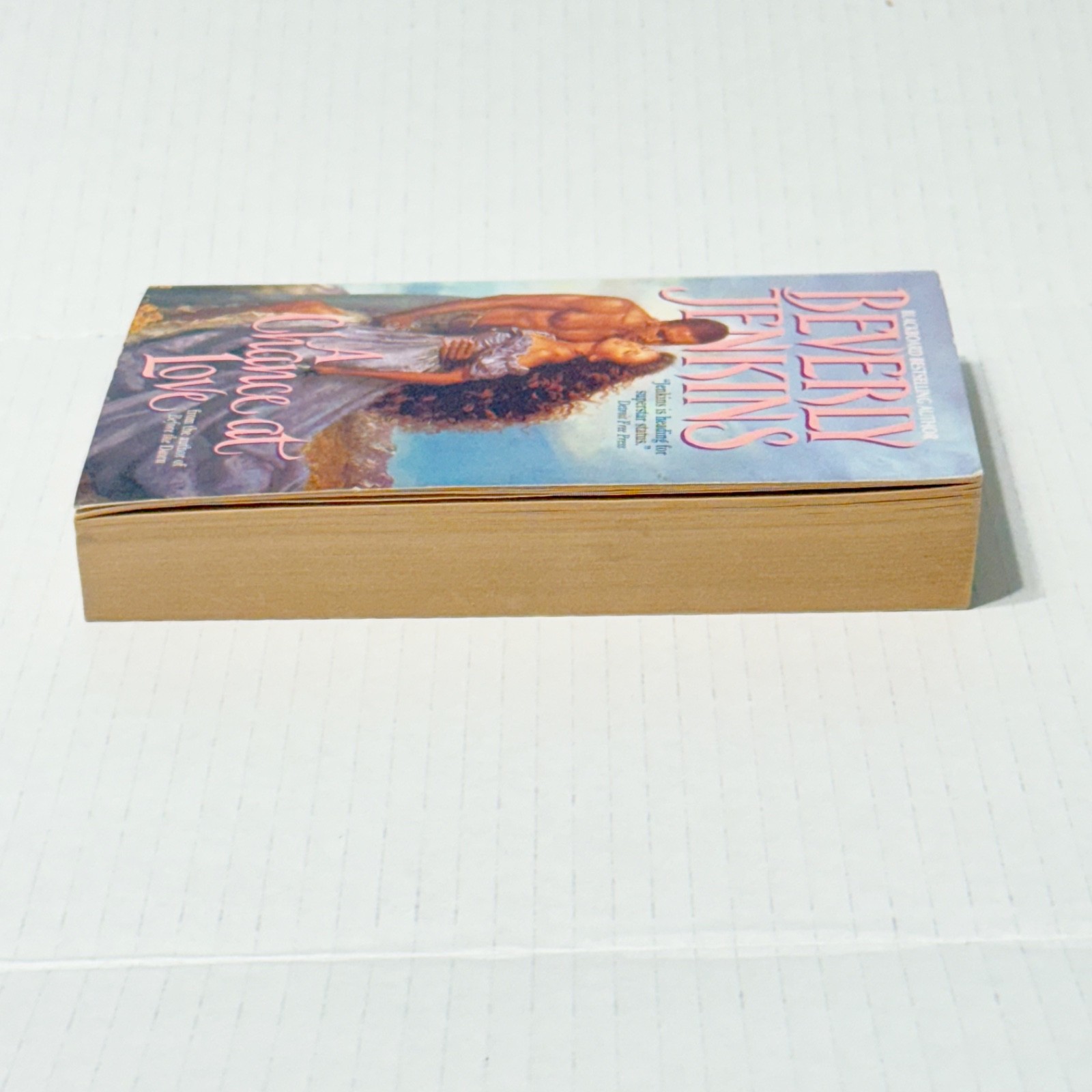 Beverly Jenkins AUTOGRAPHED Book A Chance at Love 1st Edition Romance PB