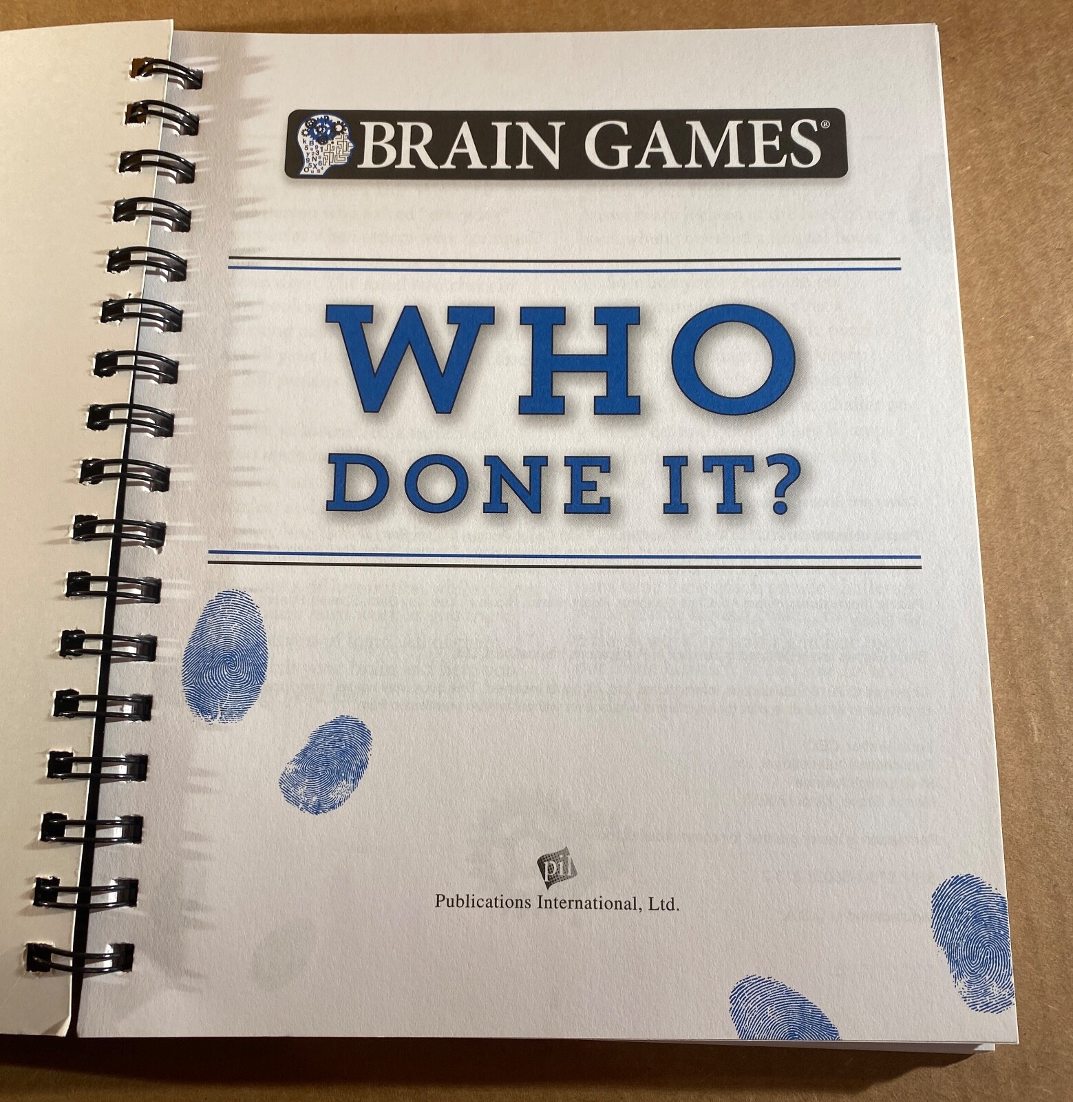 Brain Games Ser.: Brain Games(tm) Who Done It? by Publications International…
