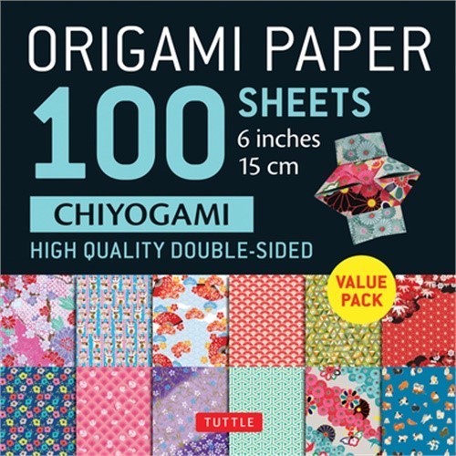 Origami Paper 100 Sheets Chiyogami 6 (15 CM): Tuttle Origami Paper: Double-Sided