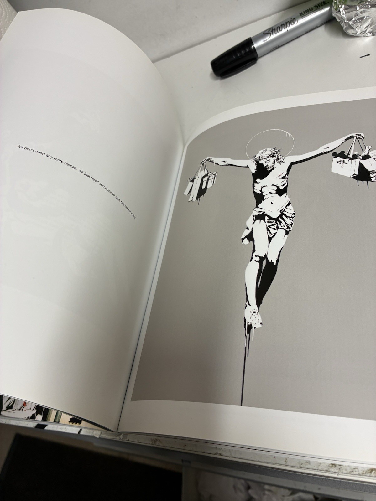Wall and Piece Banksy Hardcover 2005 Century UK Street Art Graffiti Book