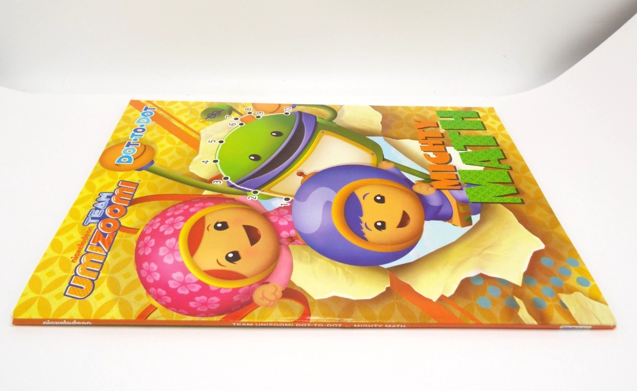 Nickelodeon Team Umizoomi Coloring and Activity Book Dot To Dot Math Numbers NEW