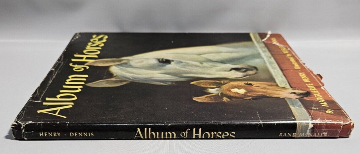 Album of Horses by Marguerite Henry, Illustrated by Wesley Dennis, 1965
