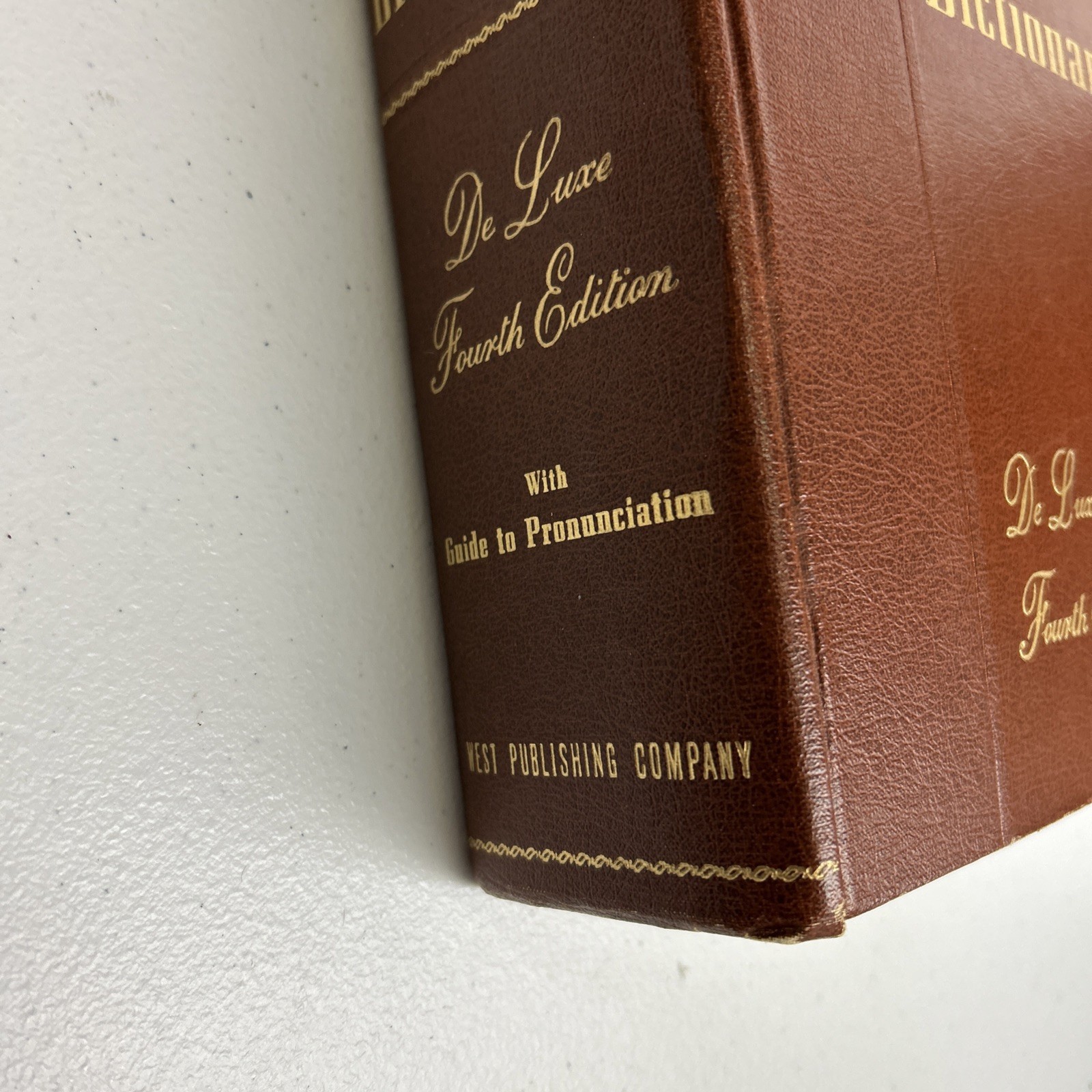 Black’s Law Dictionary De Luxe 4th Edition 1957 Guide Pronunciation Henry Black
