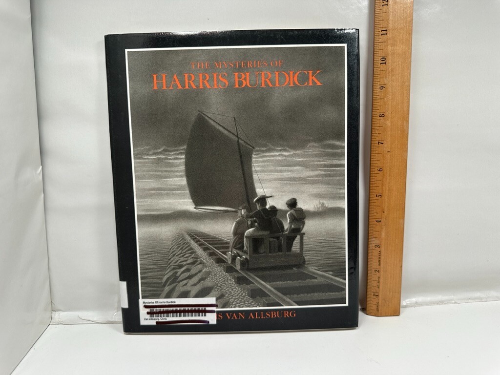 Lot of 6 Chris Van Allsburg Book Lot Ex-Lib Teacher Homeschool Reading HC