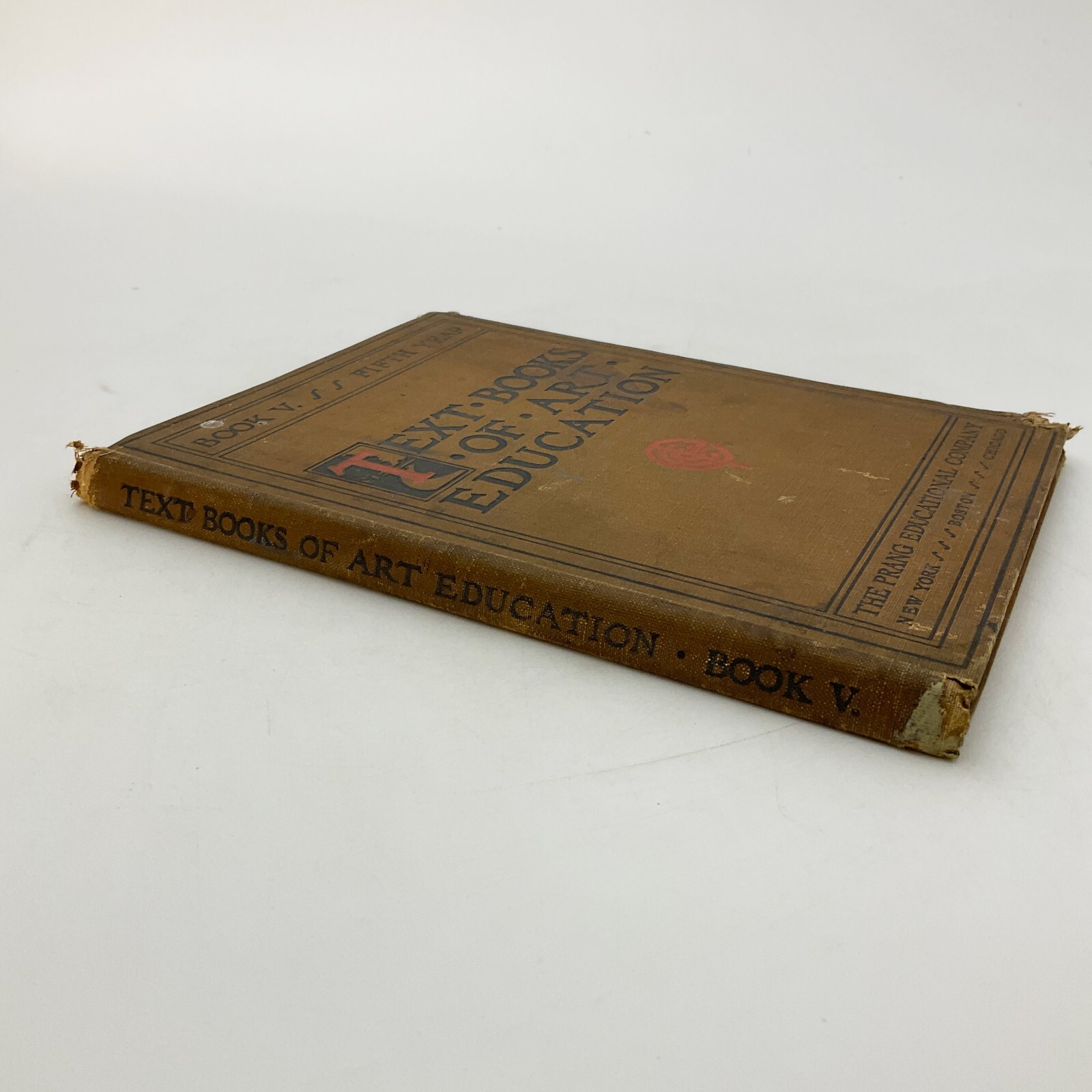 Text Books of Art Education Fifth Year Hugo Froehlich Hardcover Book 1904