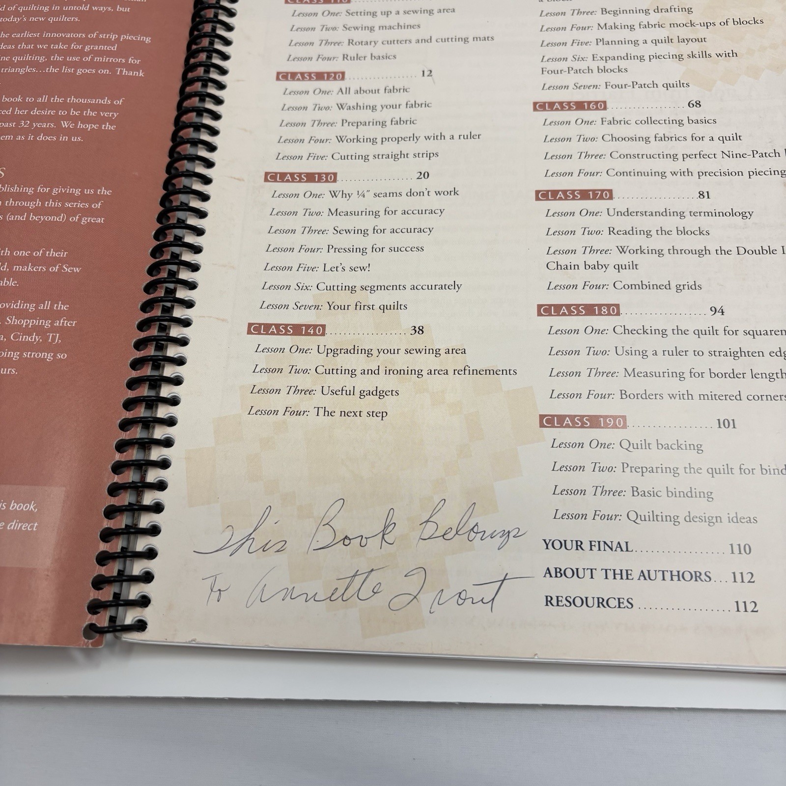 Quilter’s Academy Vol. 1 & 2- Authors, Harriett & Carrie Hargrave