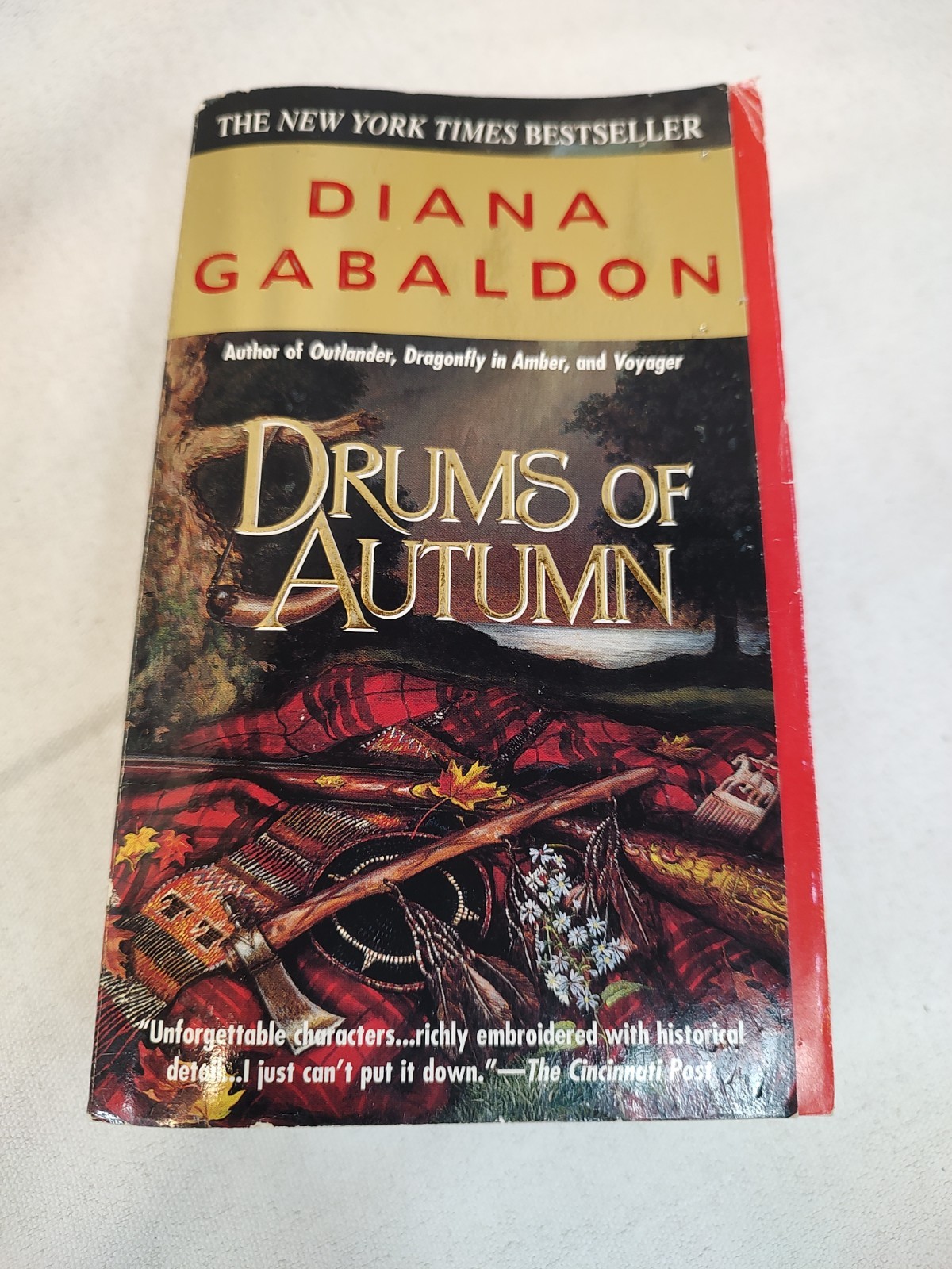 Drums of Autumn by Diana Gabaldon 1997 First Printing Paperback Outlander Dell