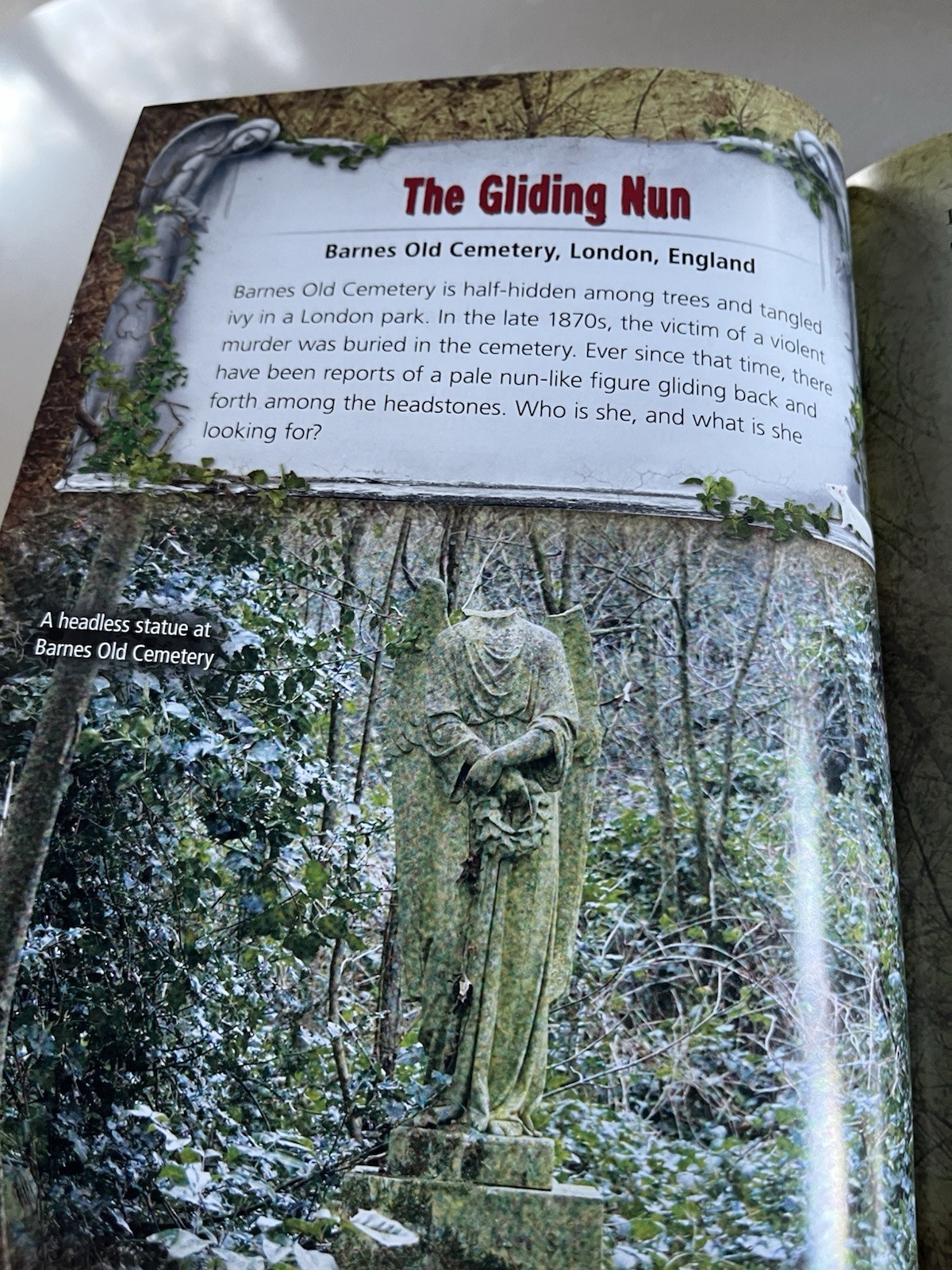 “Ghostly Graveyards” By Judy Allen HC 2016
