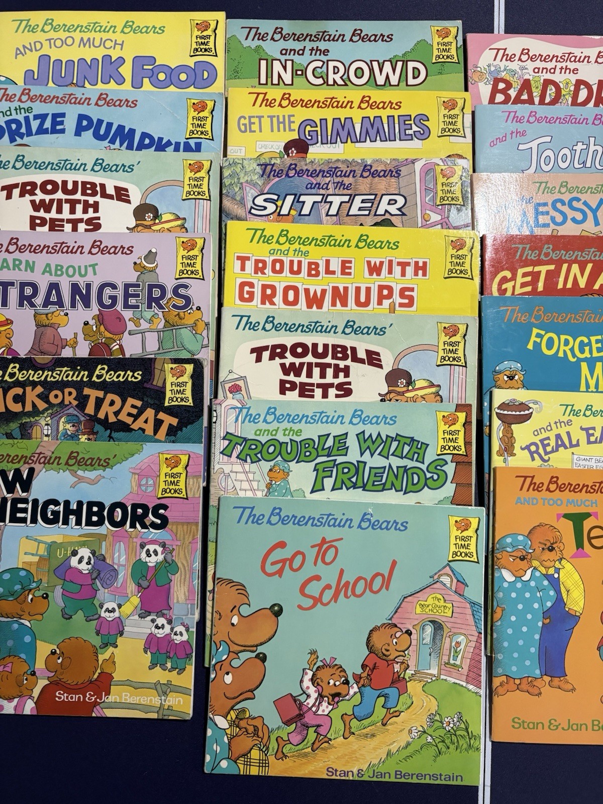 25 Berenstain Bears Books Mostly First Time by Jan Stan & Mike Berenstain No Dup