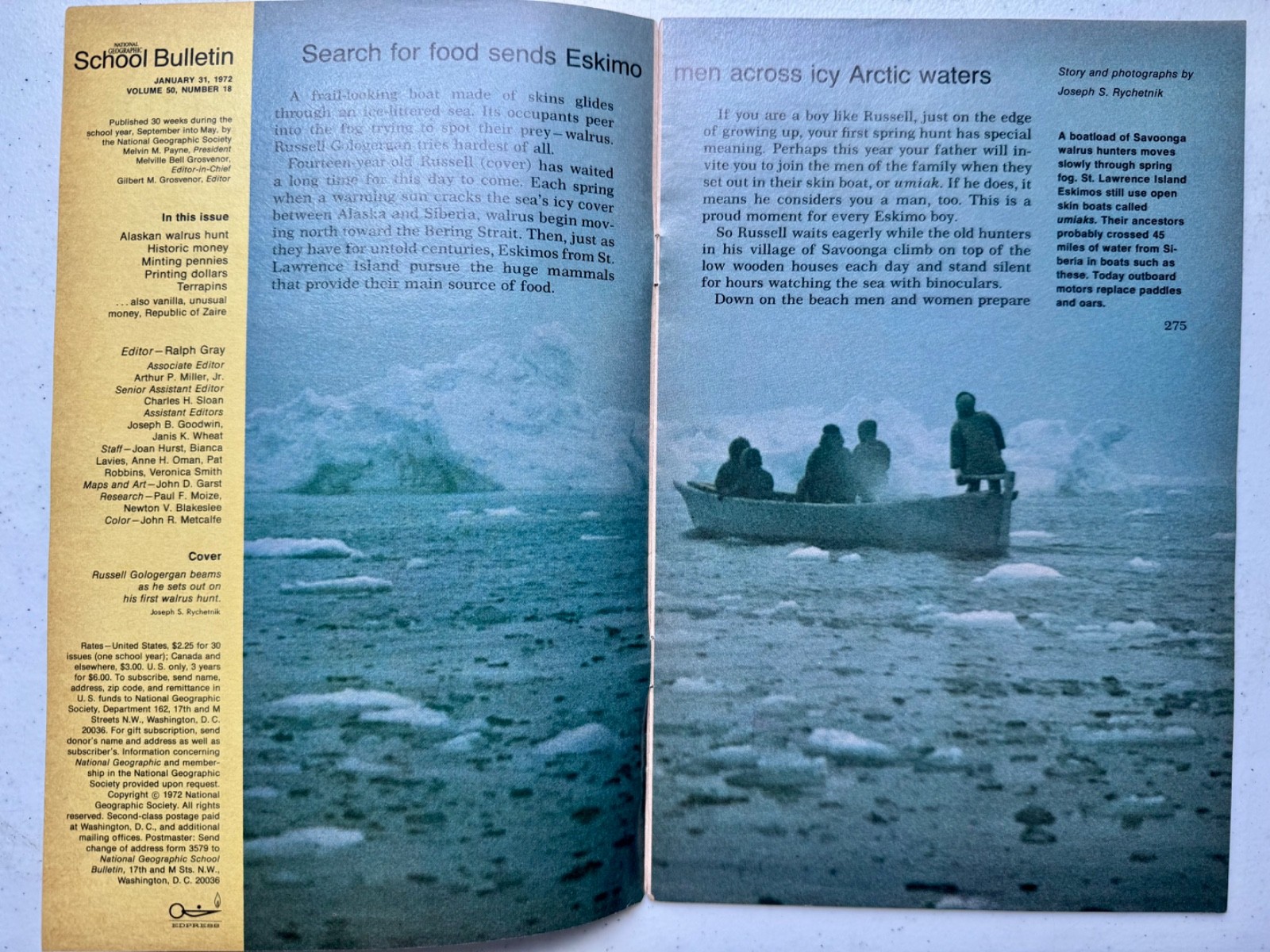 National Geographic School Bulletin 1972 Lot 4 Issues Philippines Virginia Corfu