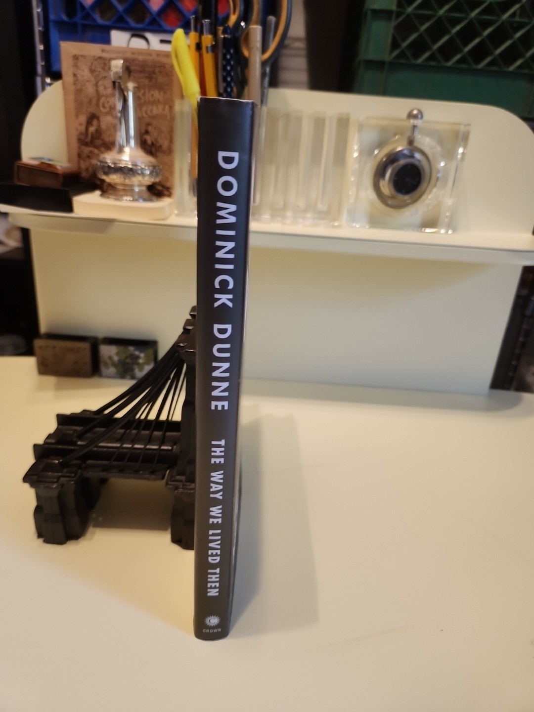 1999 1ST EDITION SIGNED BY AUTHOR DOMINICK DUMME THE WAY WE LIVED THEN HC BOOK
