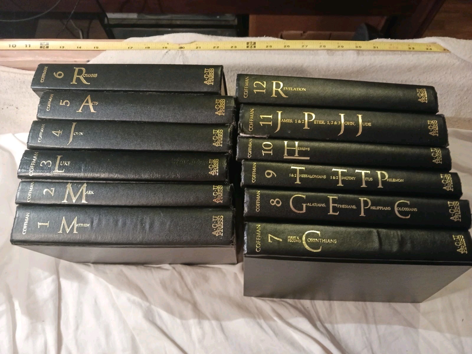James Burton Coffman minister of the gospel New Testament 12 volume set #L1