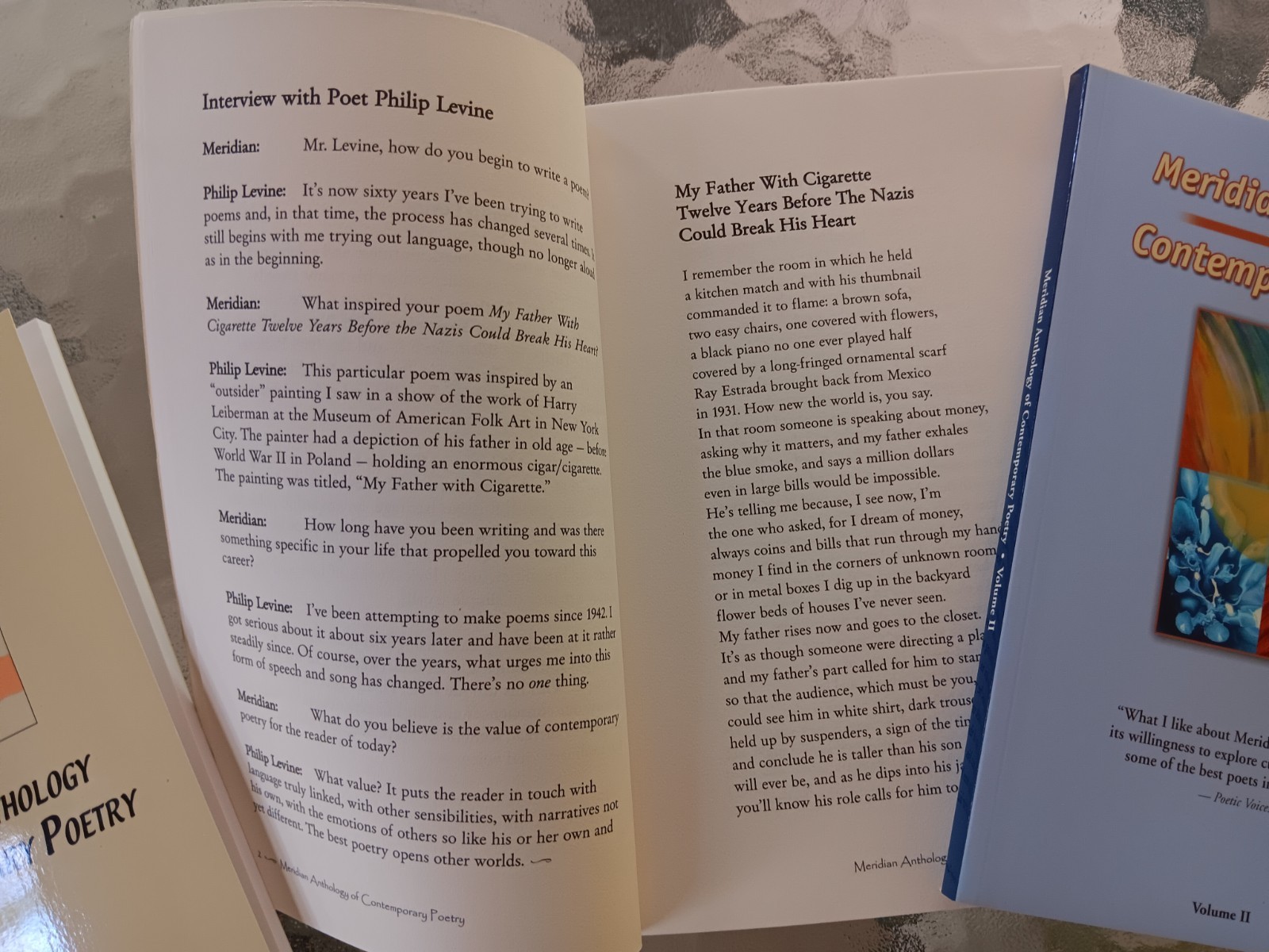 Poetry Collection – Meridian Anthology ( Vol. 1 to 3 – brand new )