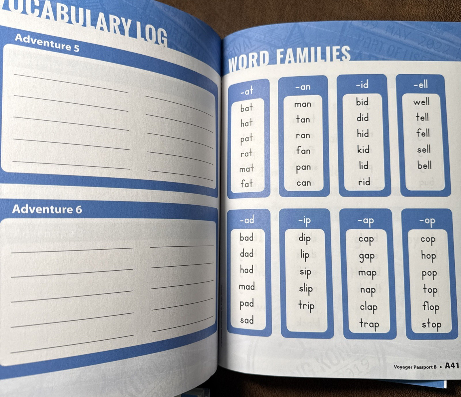 2020 Voyager Passport B Part A & B Student Book Home School Early Education NEW