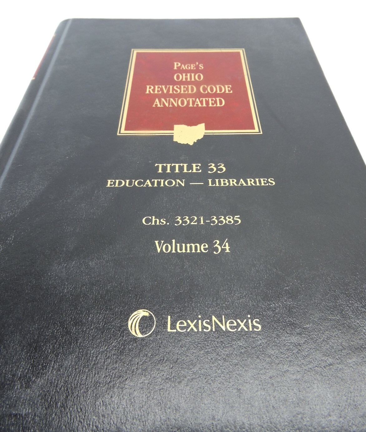 Page’s Ohio Revised Code Annotated Title 33 CHS. 3321-3385 Volume 34 LexisNexis
