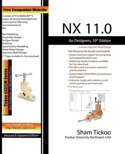 NX 11.0 for Designers by Cadcim Technologies: Used