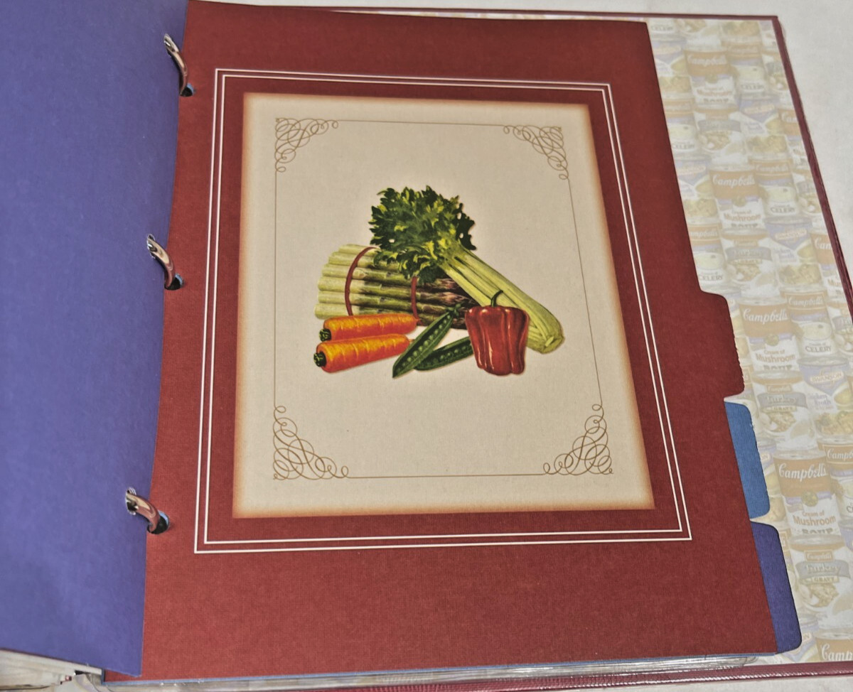 Books: Campbell’s My Family Traditions Recipes (2005 HC, 3 Ring/Wire Bound)
