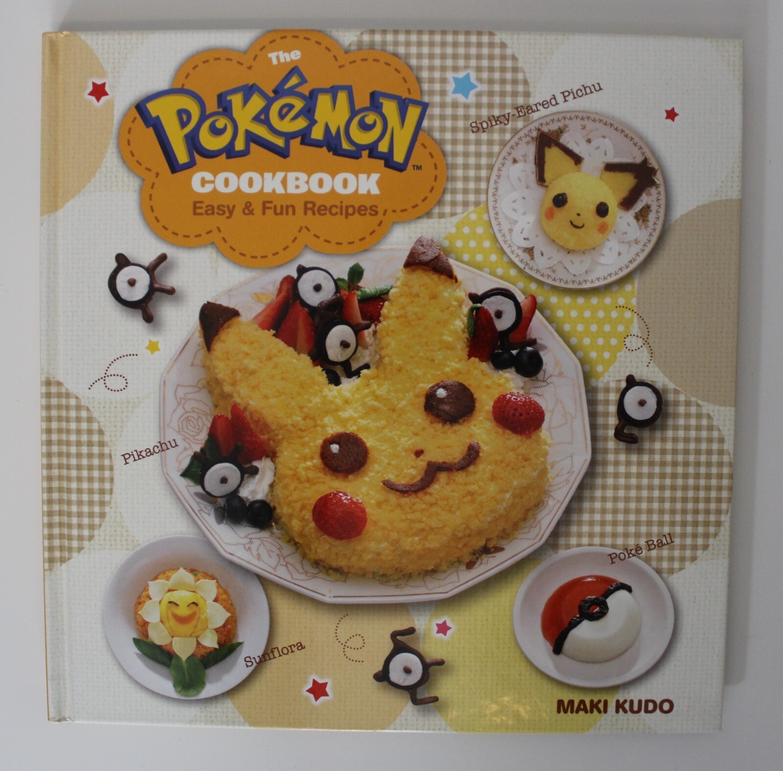 2016 THE POKEMON Cookbook MAKI KUDO 21 x 21 cm. (8.25″ x 8.25″) Fun Recipes HC