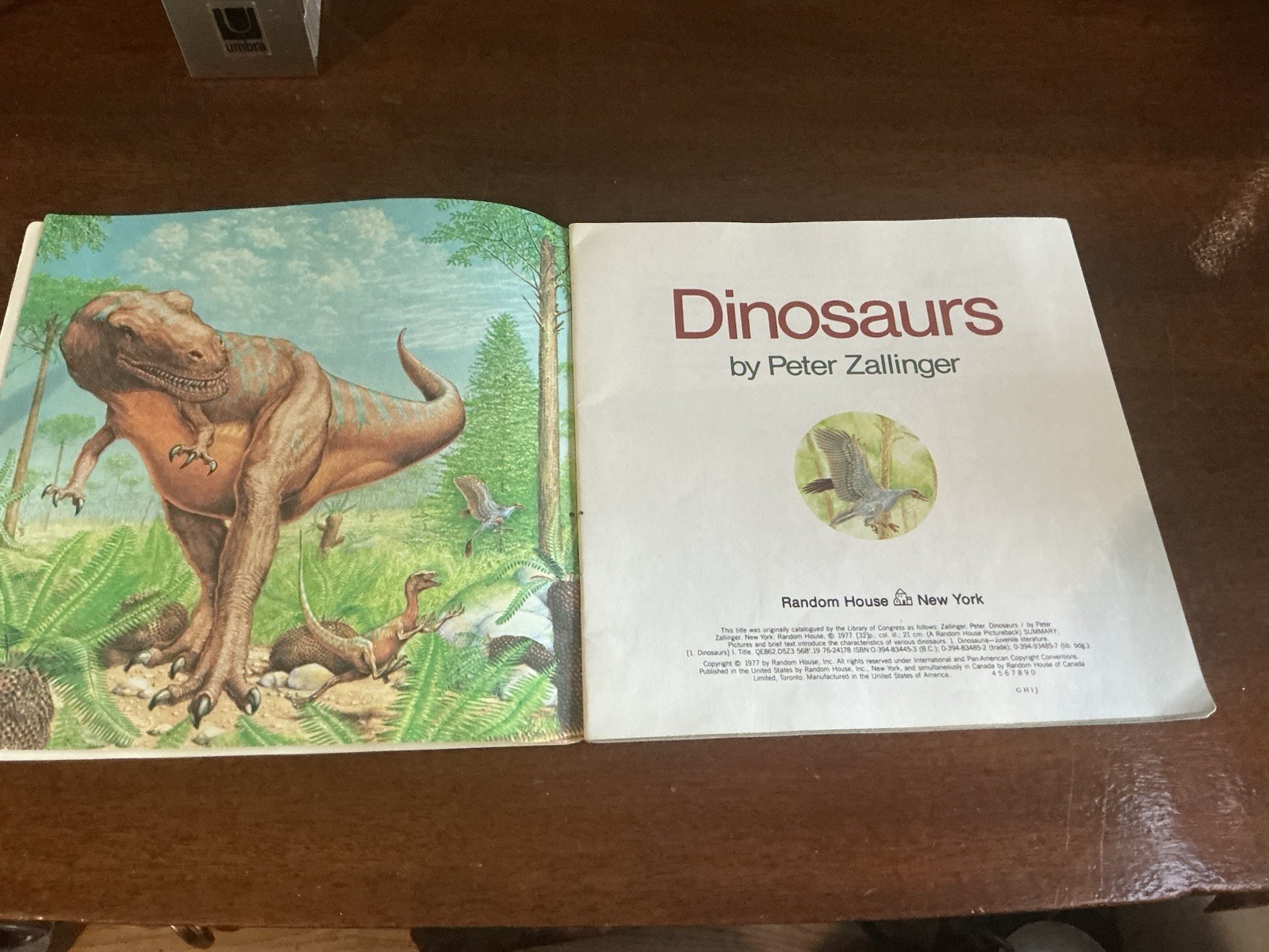 Dinosaurs by Peter Zallinger (1977 Paperback)