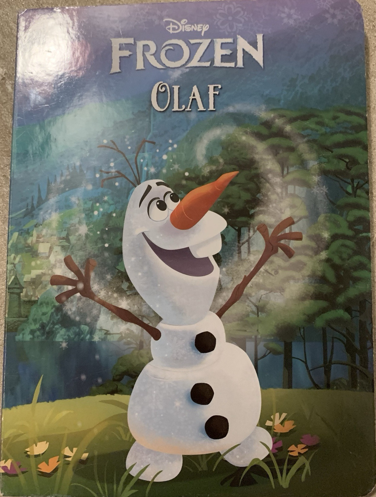 Lot Of 4; Disney’s Frozen Board Books GOOD Random House Kids 1st Edition Set!!!!